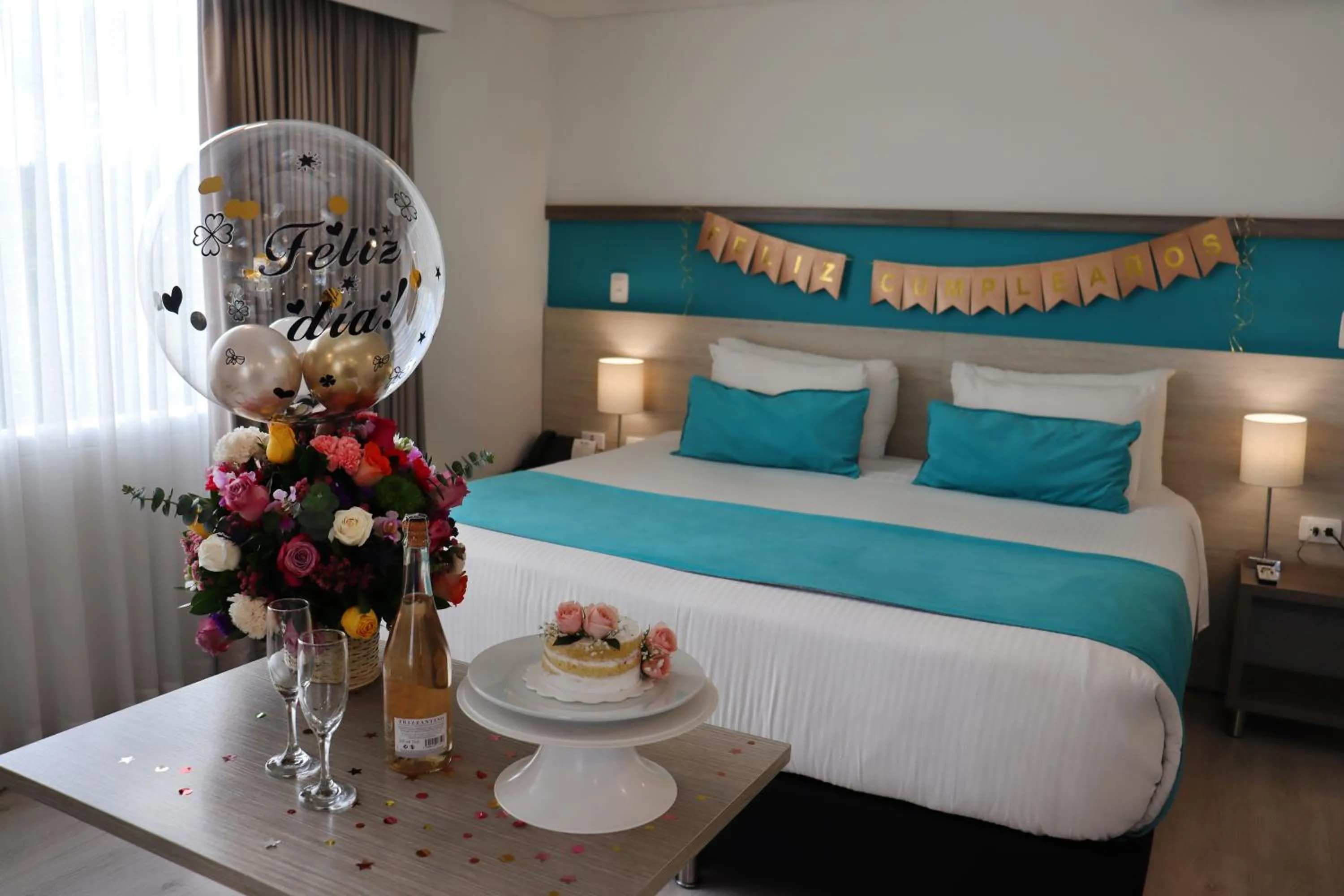 Bed in Hotel Nivari Duitama