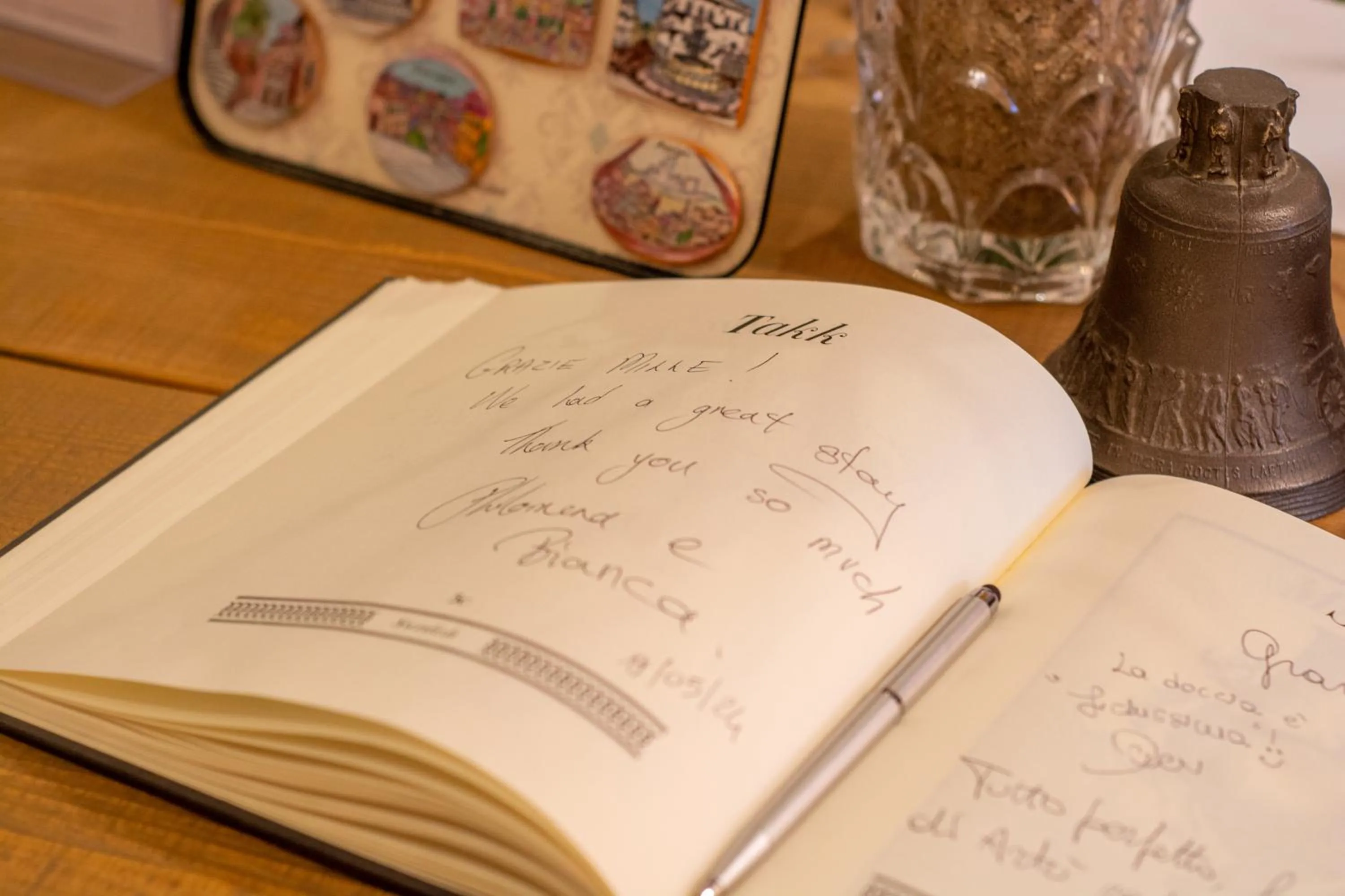 Decorative detail in I Fiori di Margherita Luxury B&B