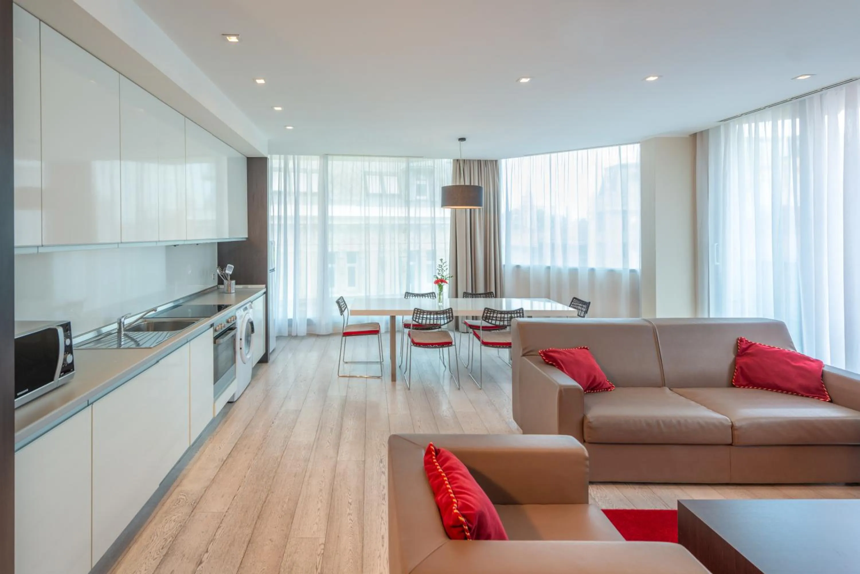 Seating area in NH Collection Budapest City Center