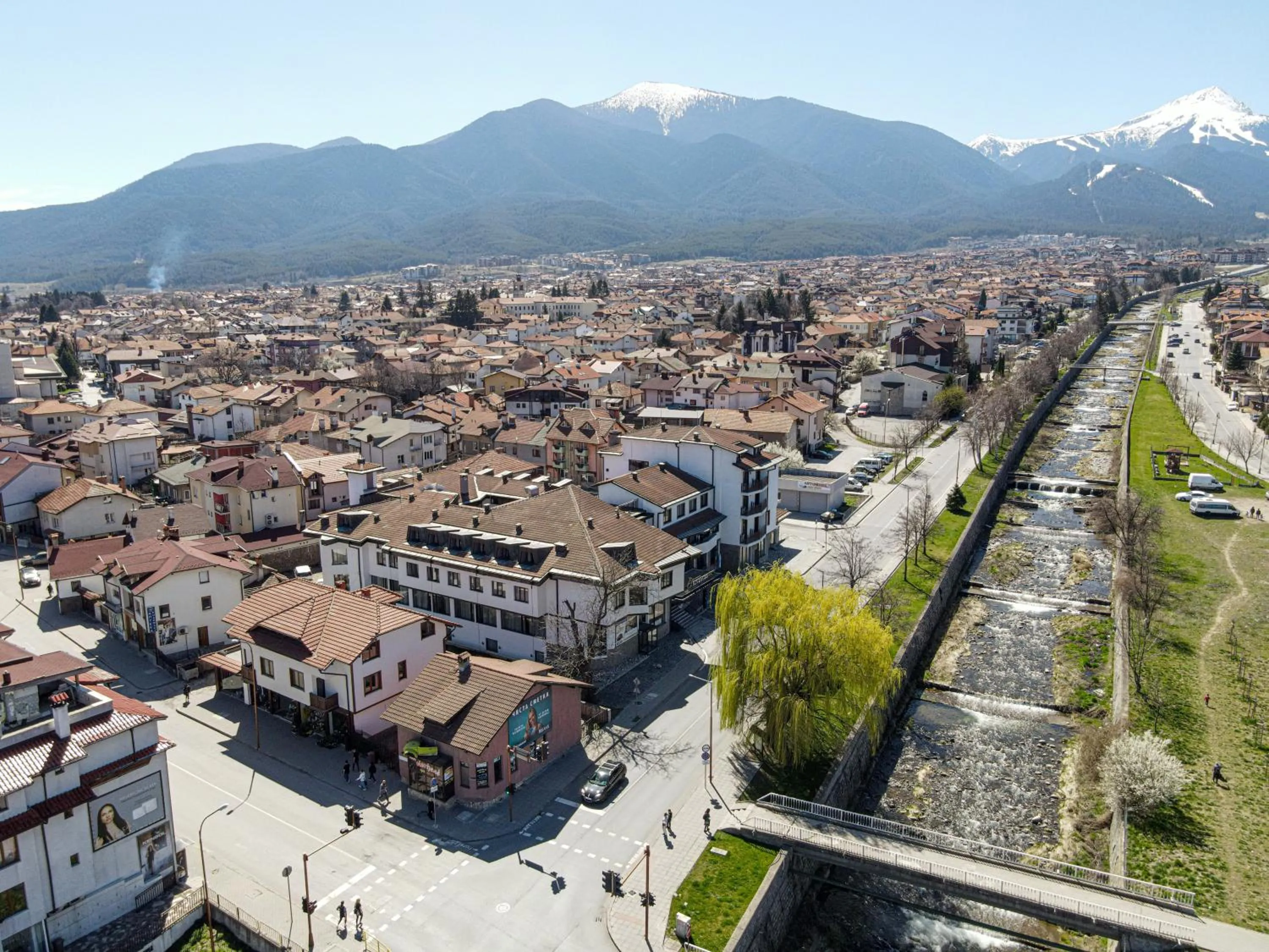 Bird's eye view in Riverside Boutique Hotel