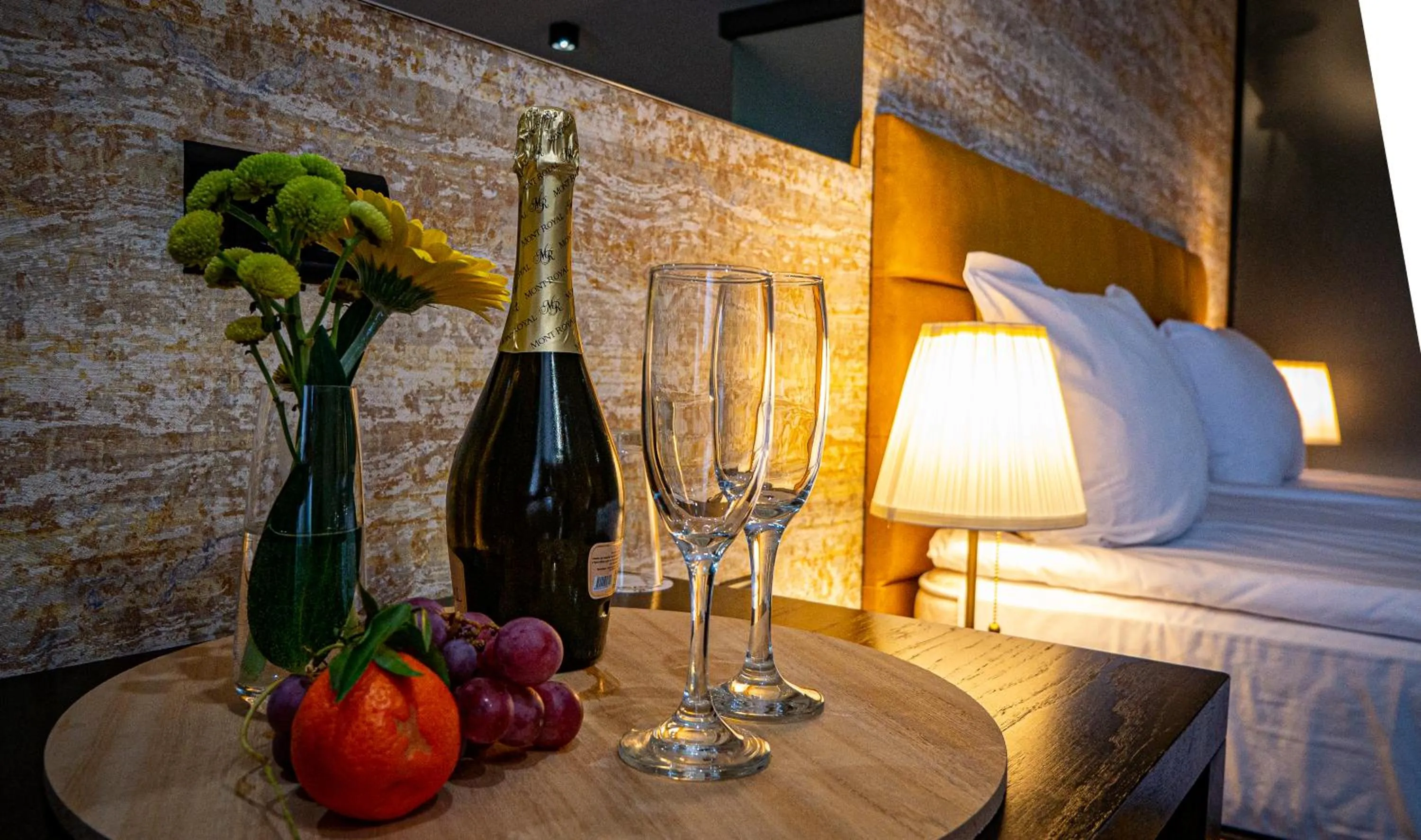 Bed in Riverside Boutique Hotel