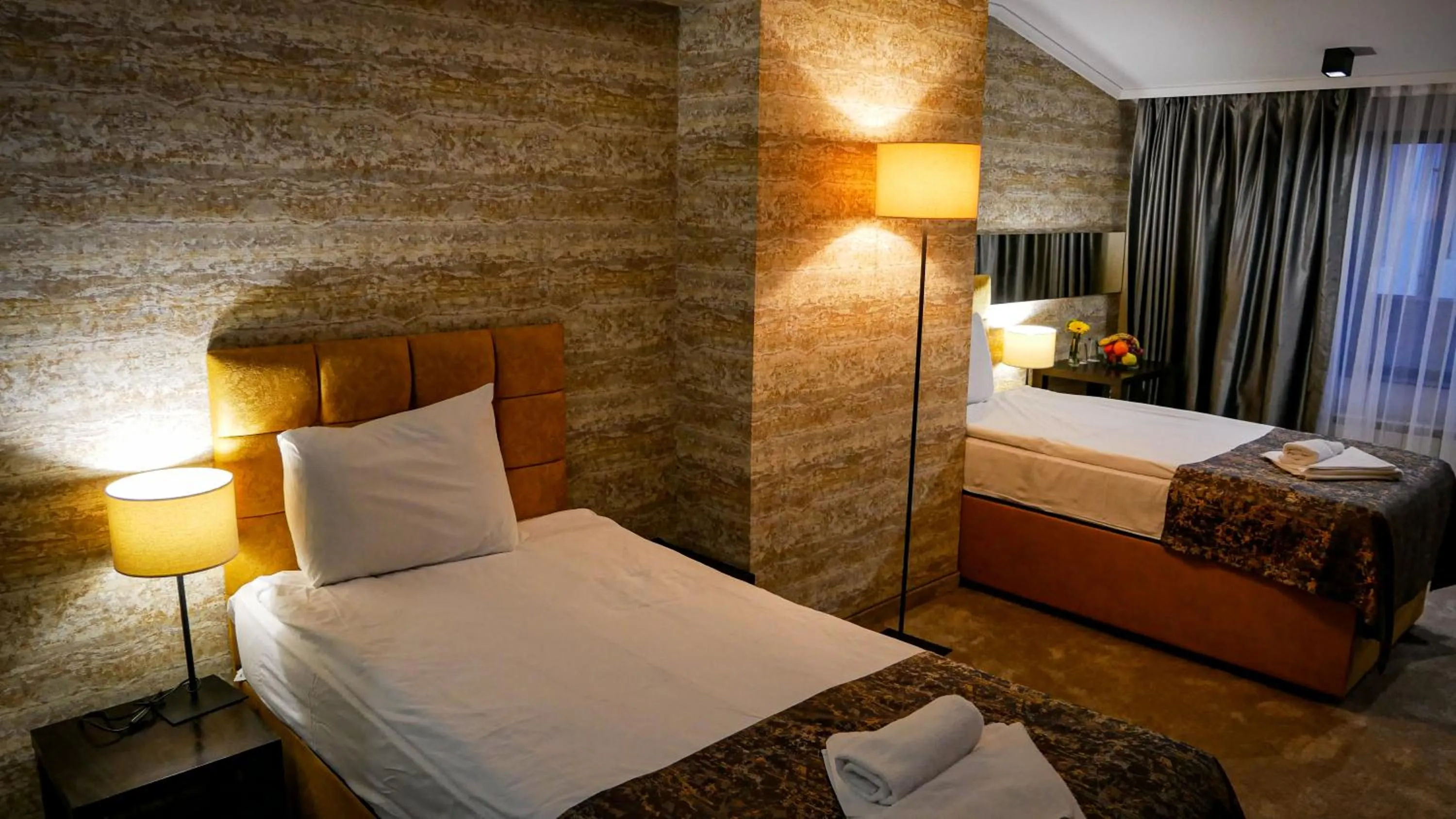 Bed in Riverside Boutique Hotel