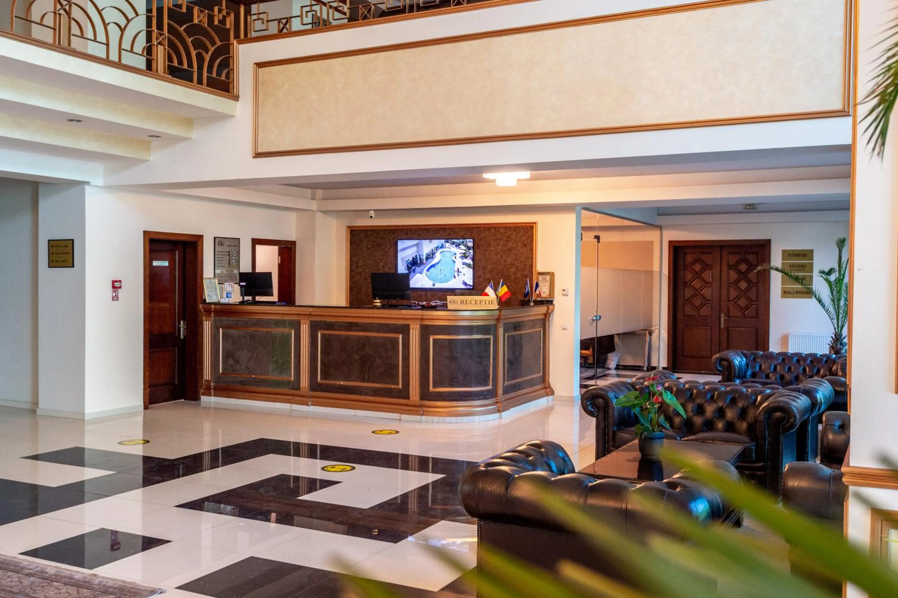 Lobby or reception in Hotel Del Mar & Conference Center