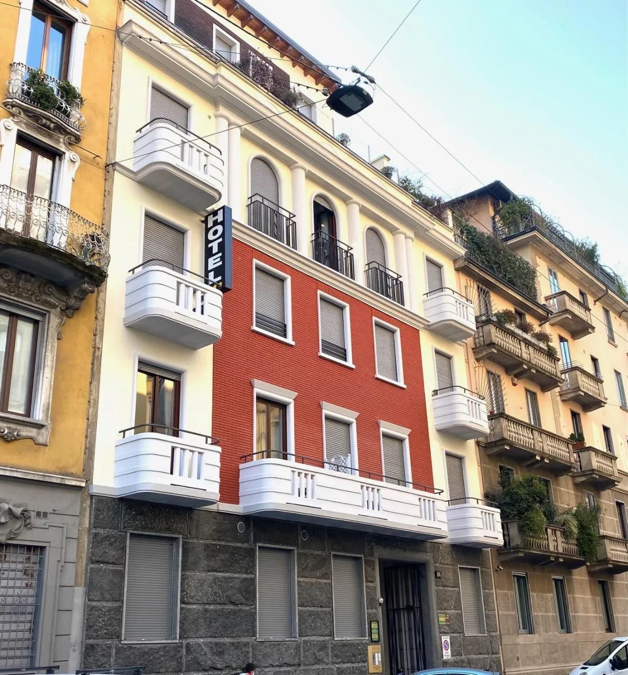 Facade/entrance in Carlo Goldoni Hotel