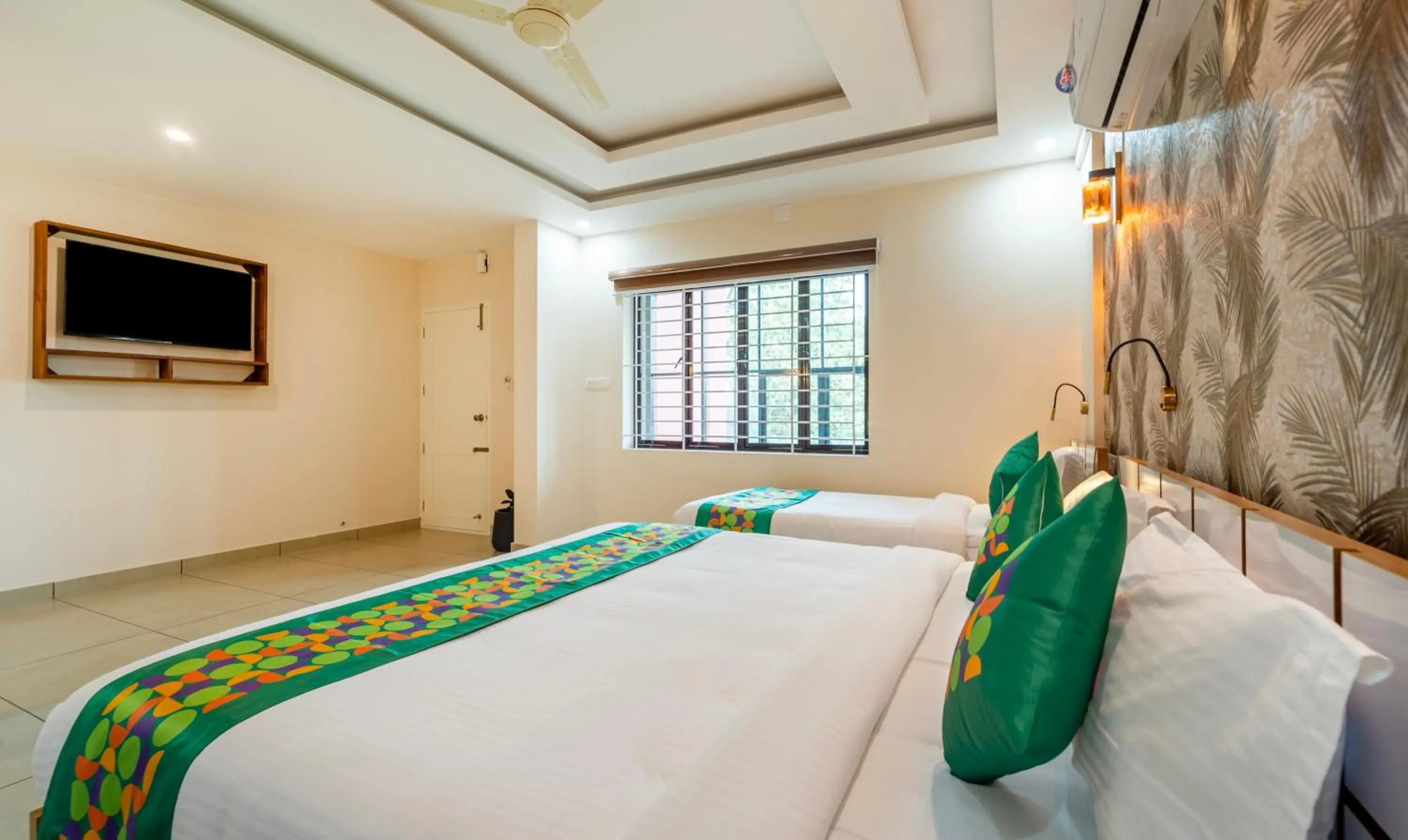 Bedroom, Bed in Treebo Thoduvas Star Plaza Cochin Airport