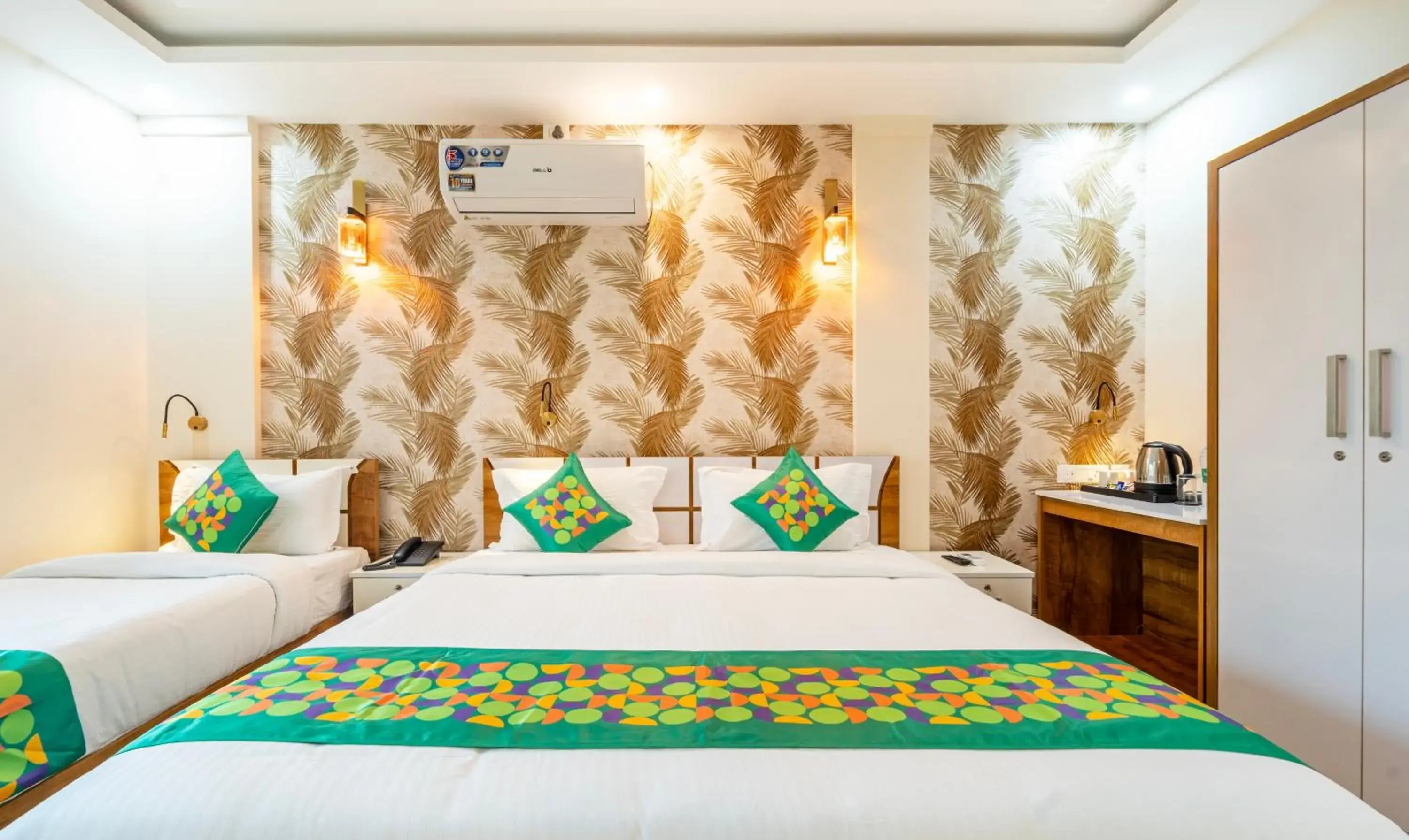 Bedroom, Bed in Treebo Thoduvas Star Plaza Cochin Airport Bedroom, Bed in Treebo Thoduvas Star Plaza Cochin Airport
