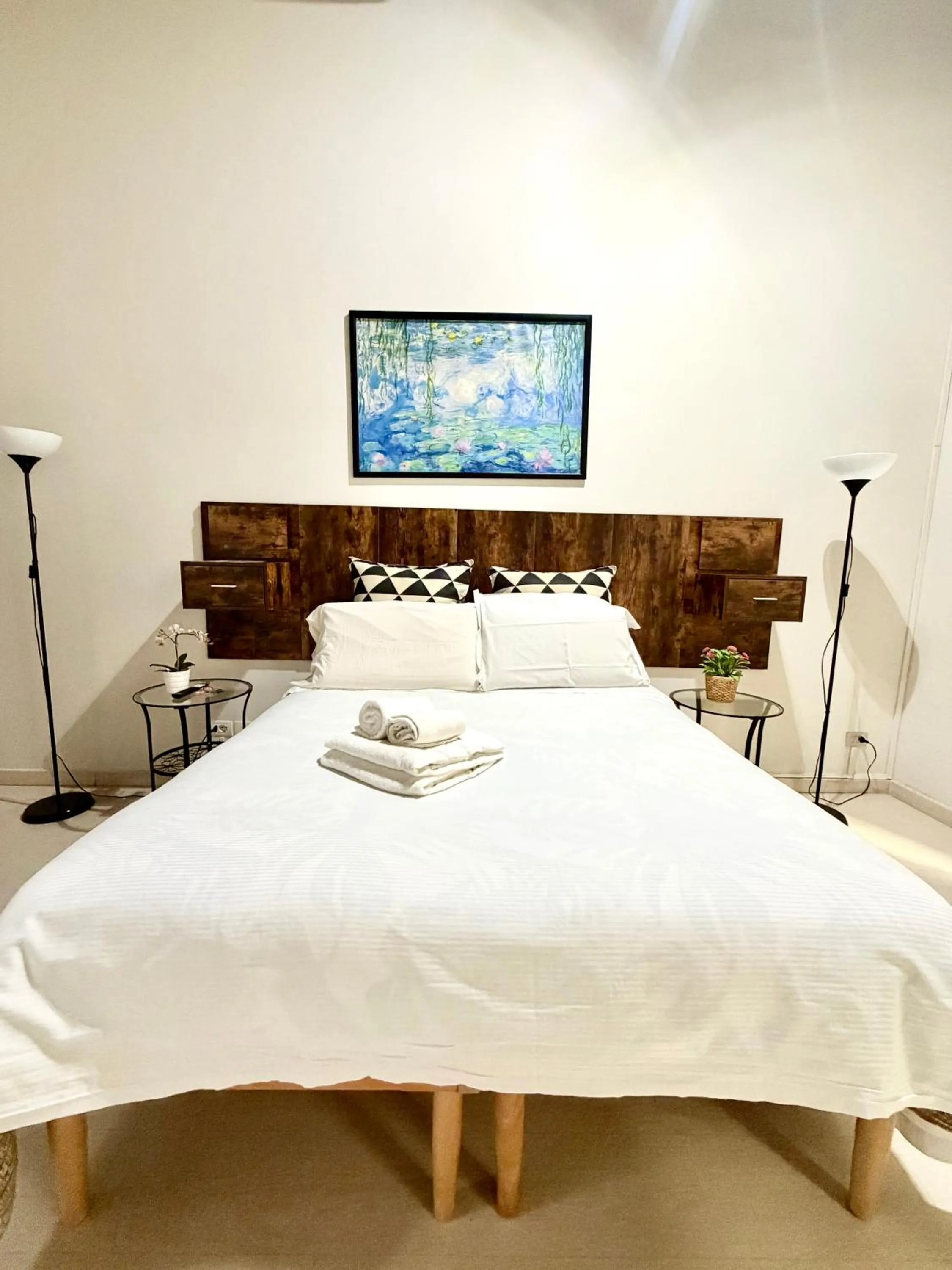 Photo of the whole room, Bed in Gattopardo Rooms Florence