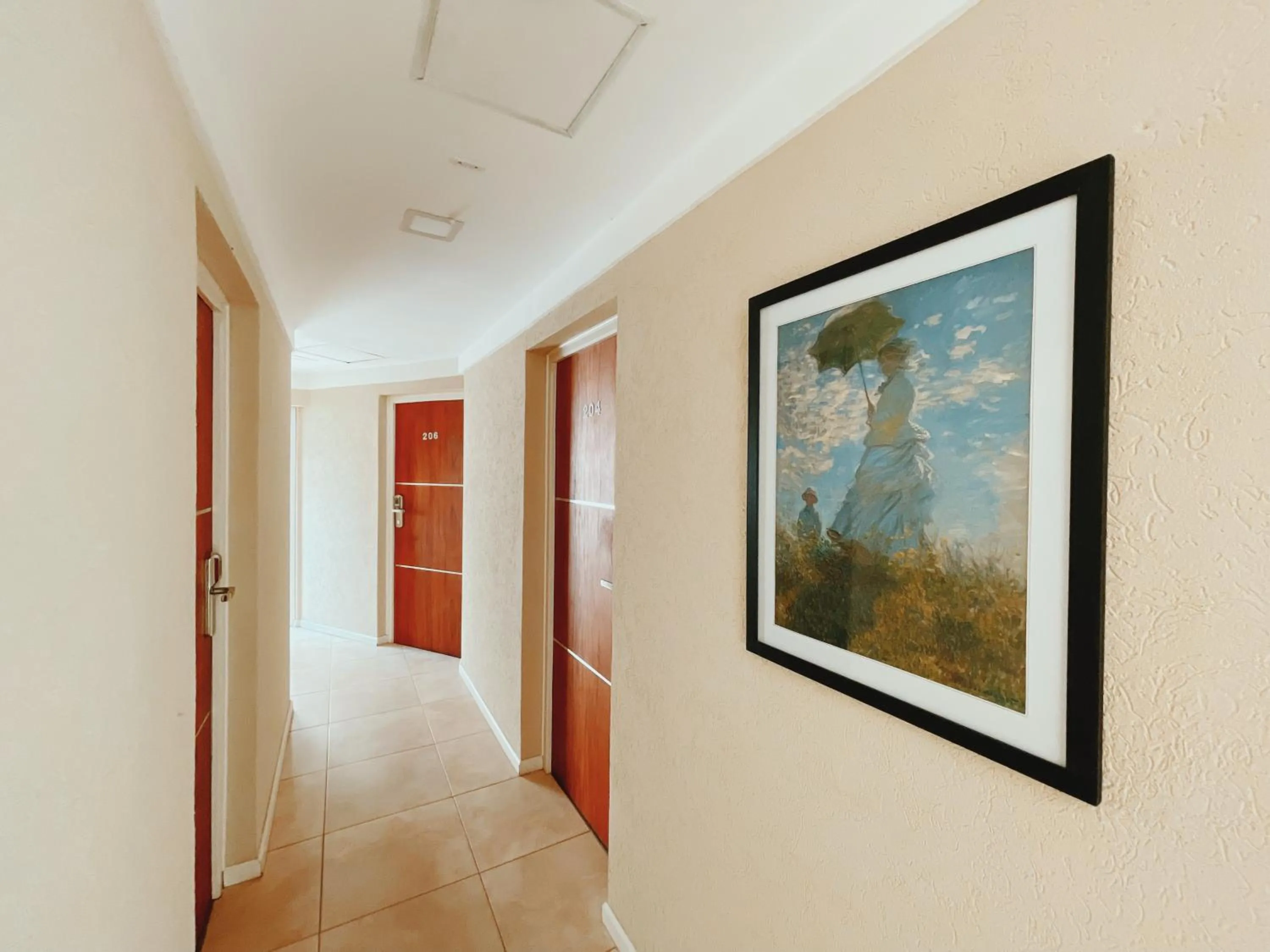 Property building in Hotel Monet