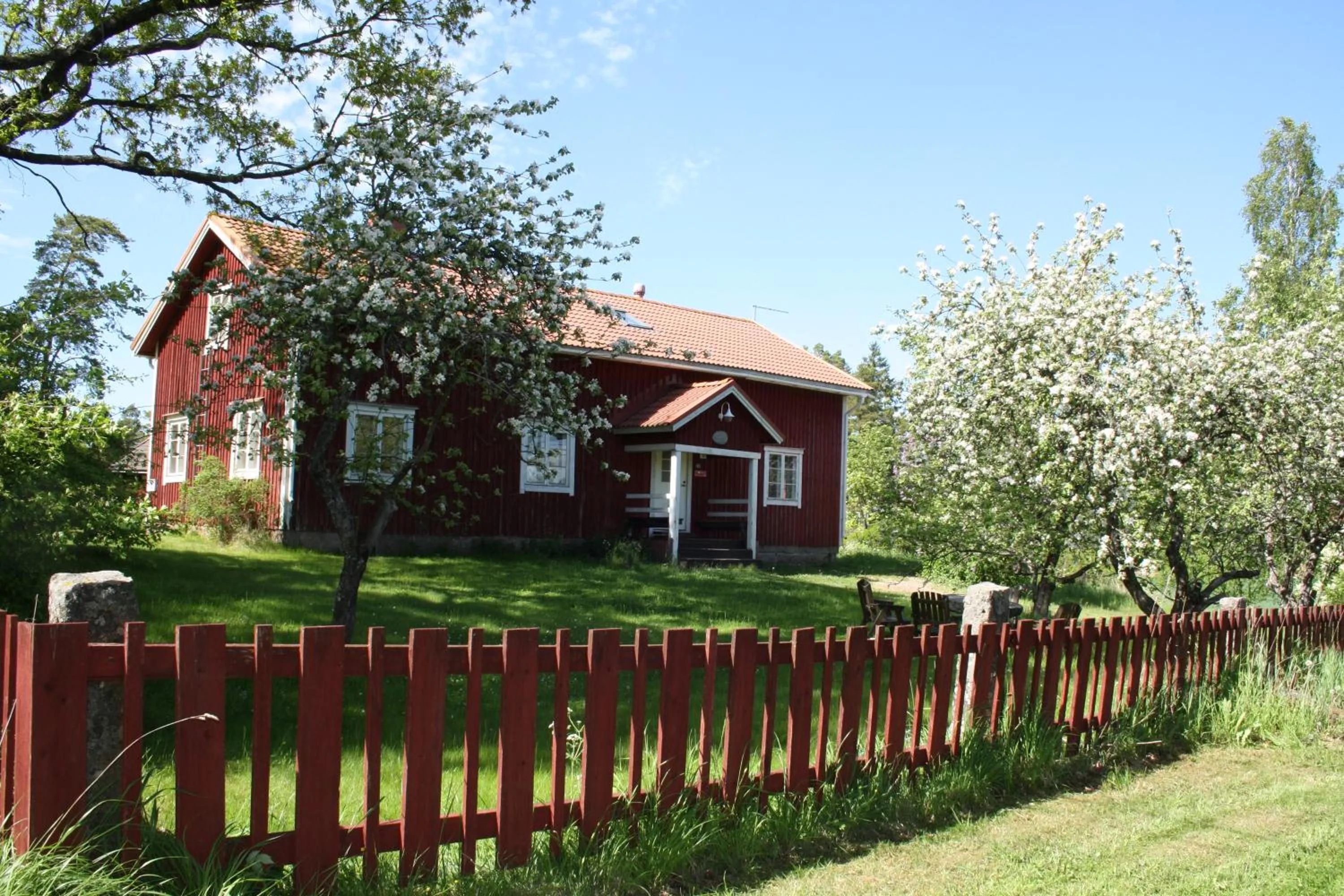 Garden view in Hotel Stallbacken Nagu