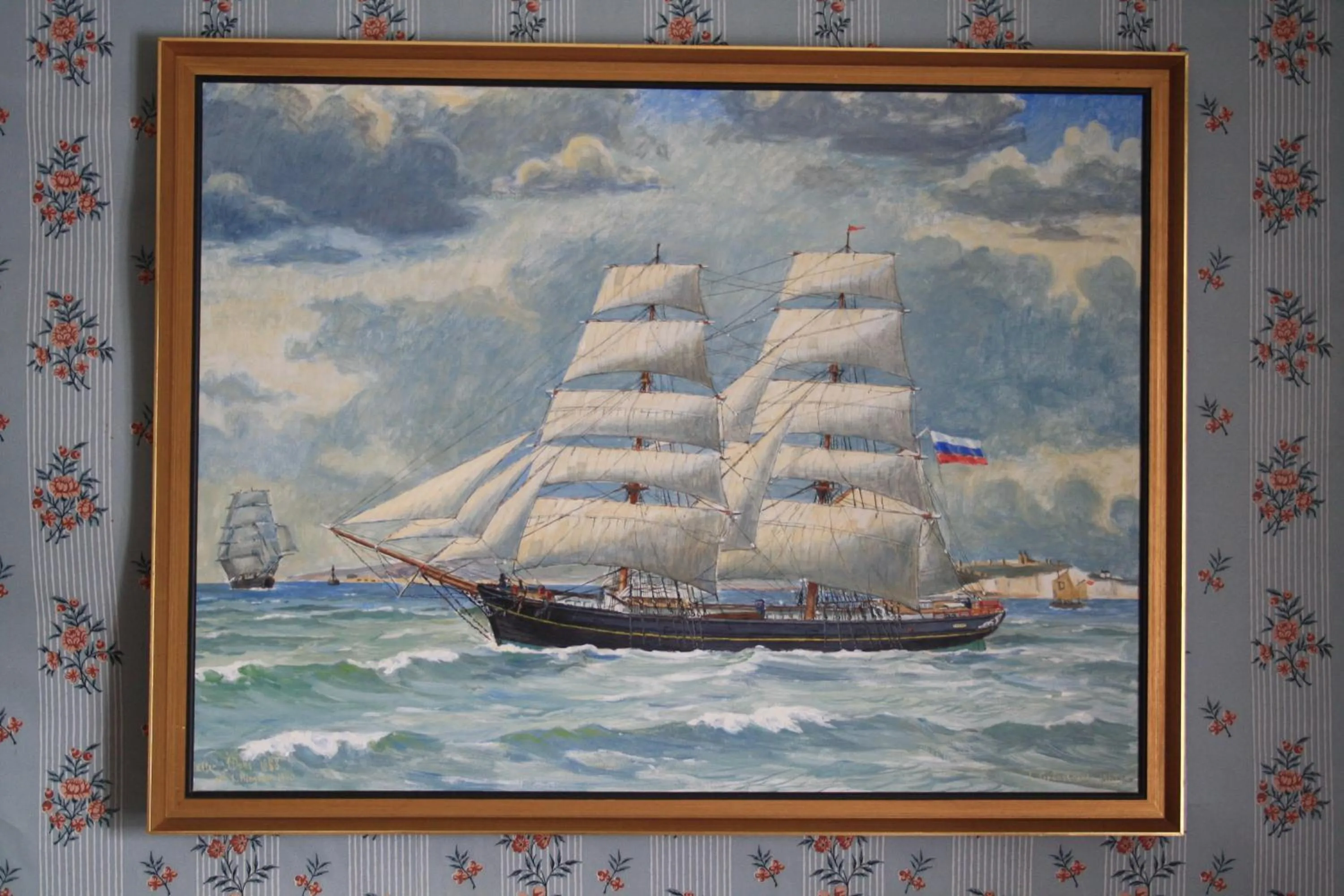 Decorative detail in Hotel Stallbacken Nagu