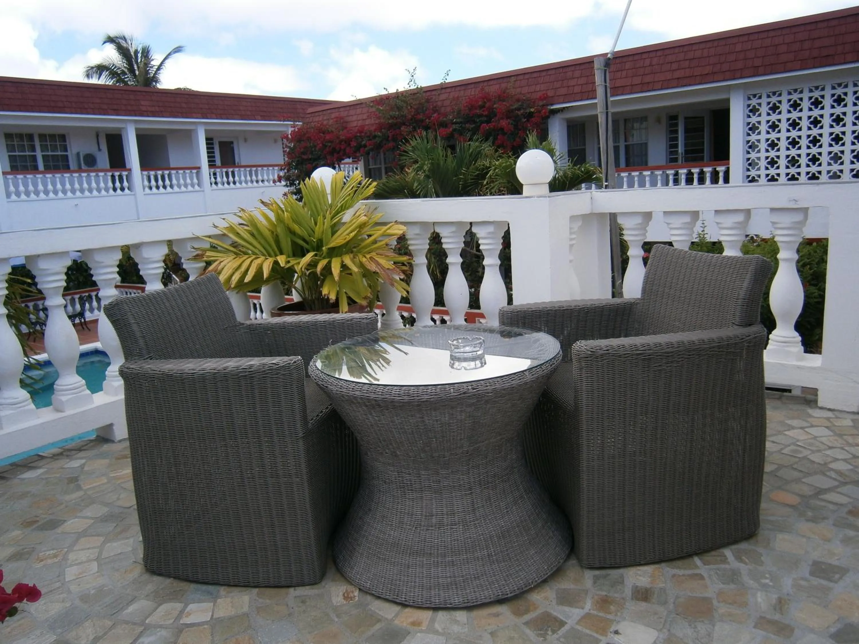 Balcony/Terrace in L'Esperance Hotel