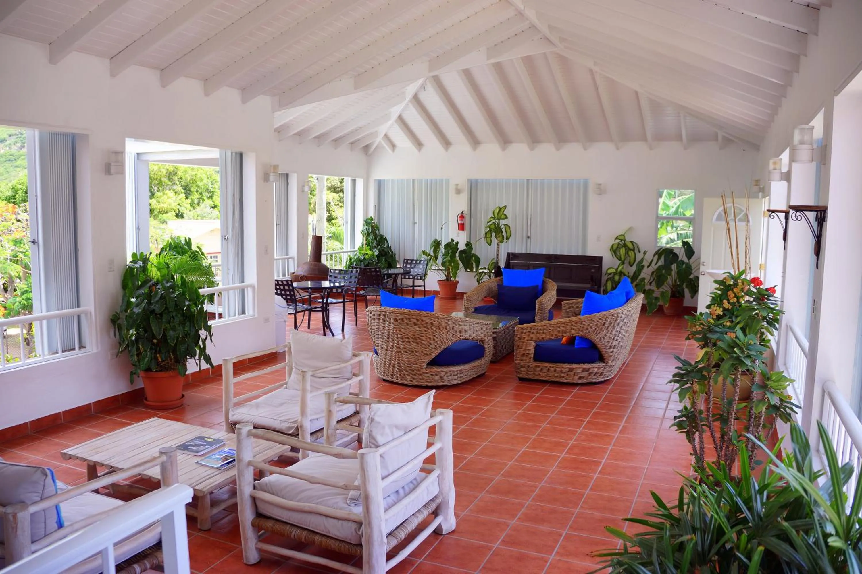 Solarium in L'Esperance Hotel