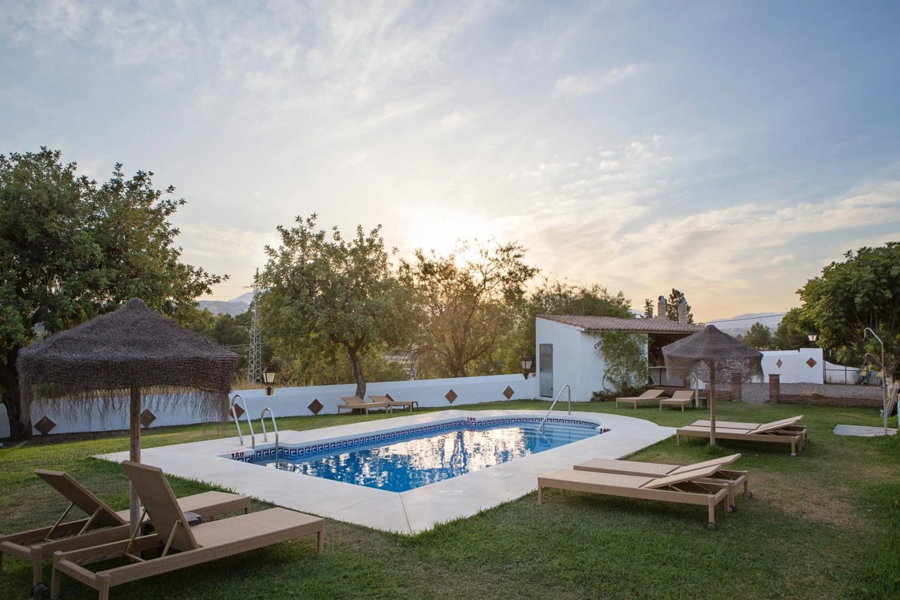 Garden in Hotel Cortijo del Arte - Caminito del Rey