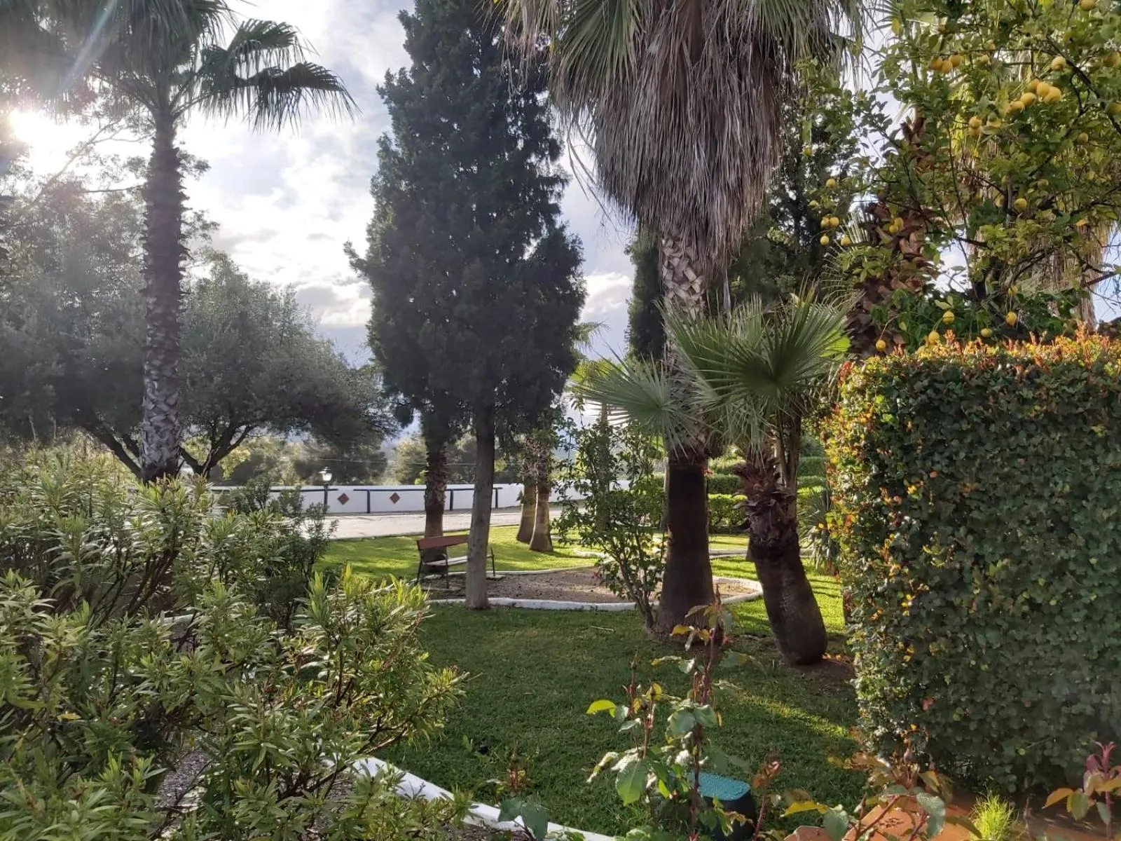 Garden in Hotel Cortijo del Arte - Caminito del Rey