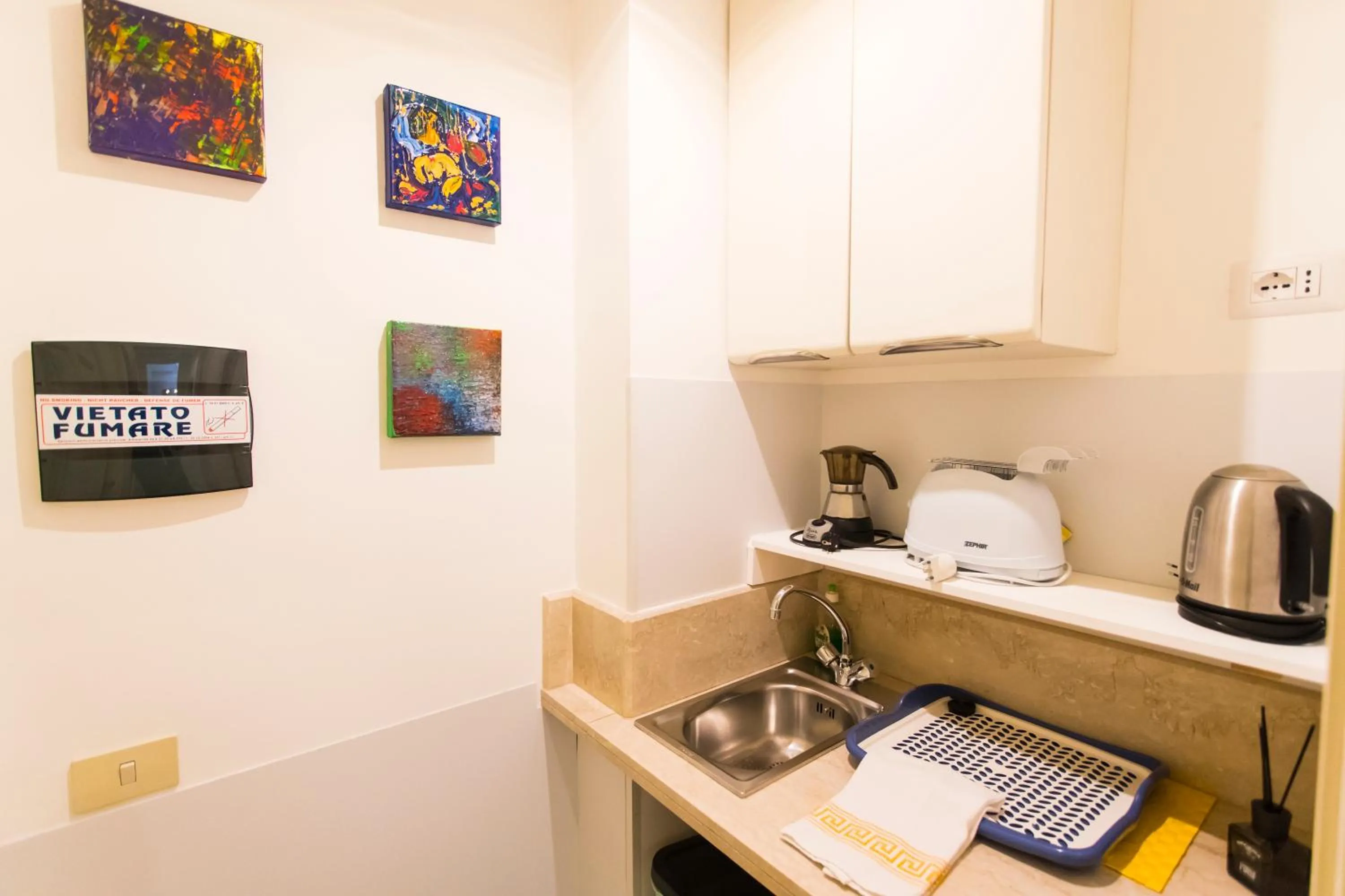 Kitchen or kitchenette in A Casa Cibella