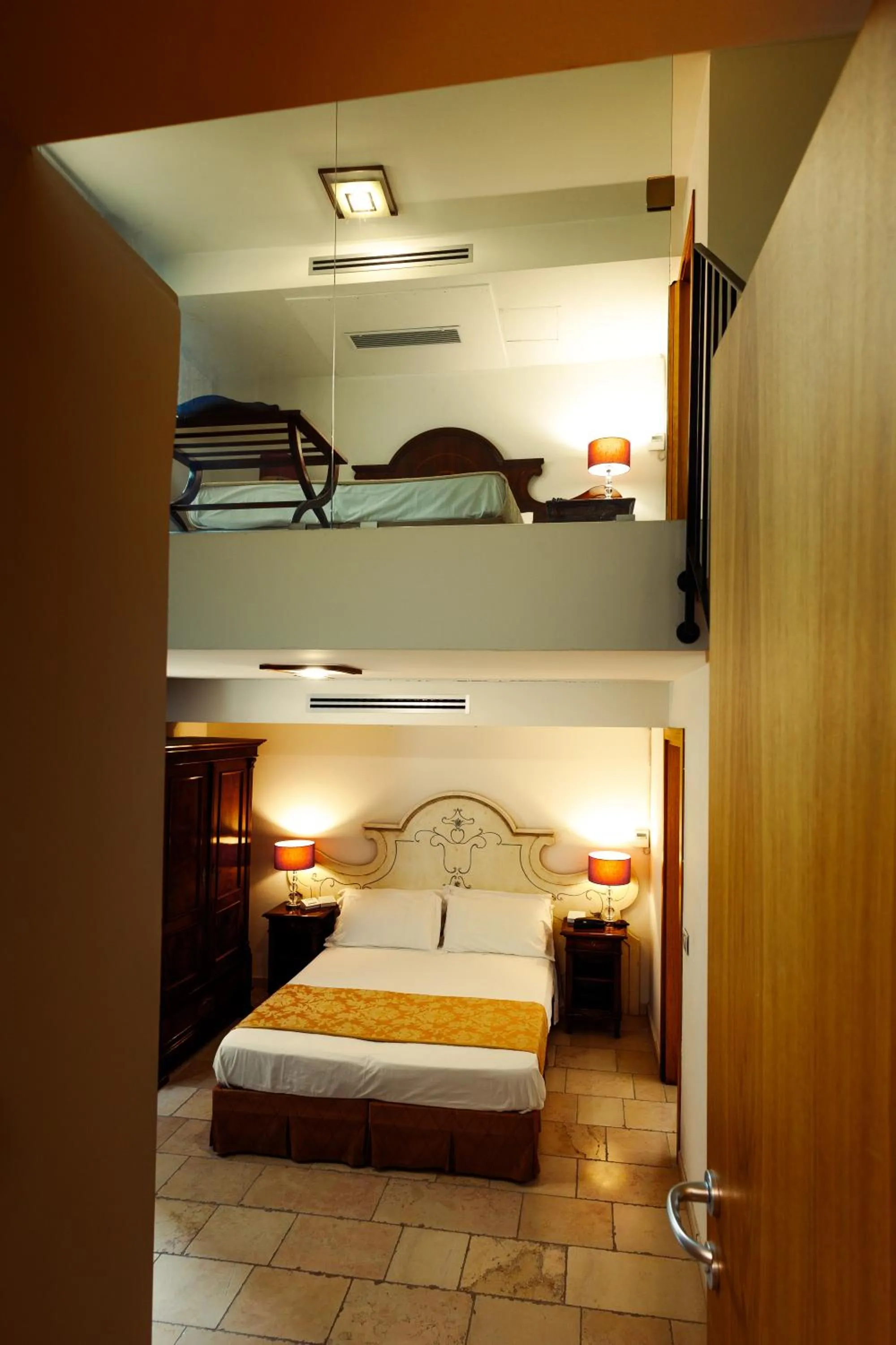 Bed in Vico Regio Hotel