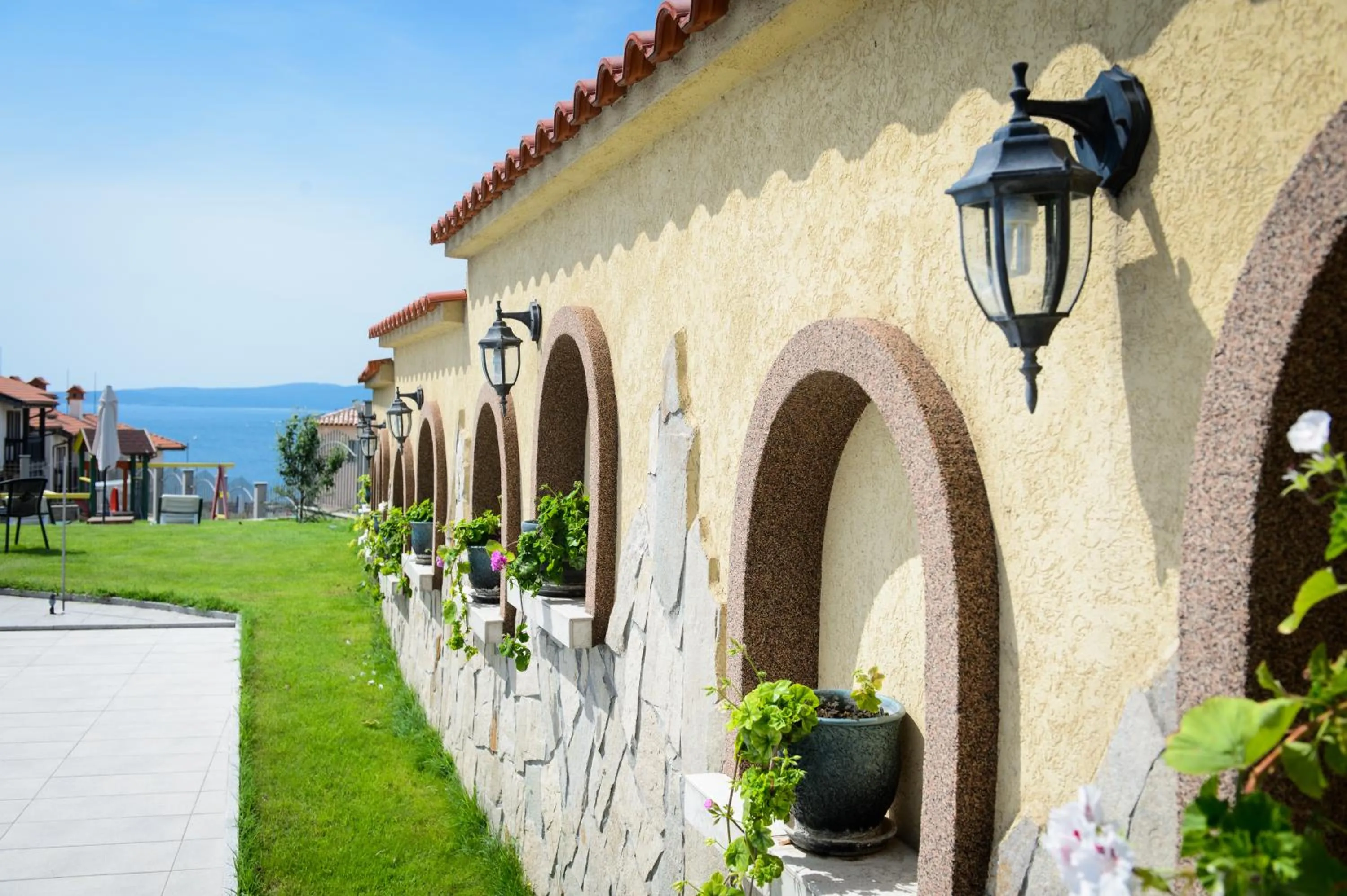 Decorative detail in Gardenia Vacation Settlement