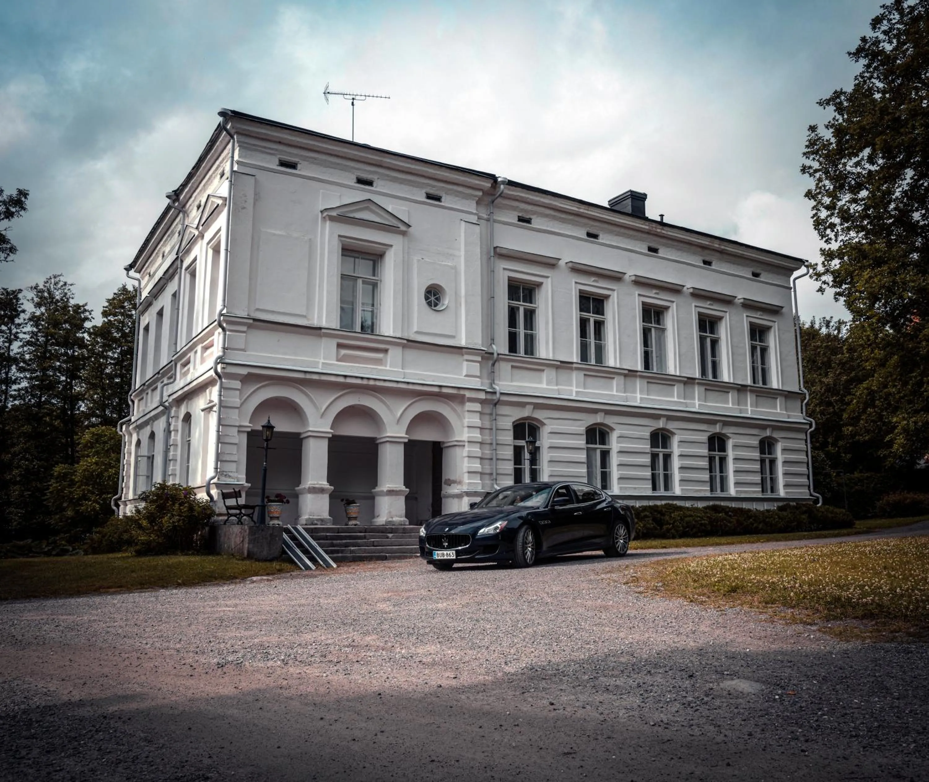 Property building in Mustion Linna / Svartå Manor