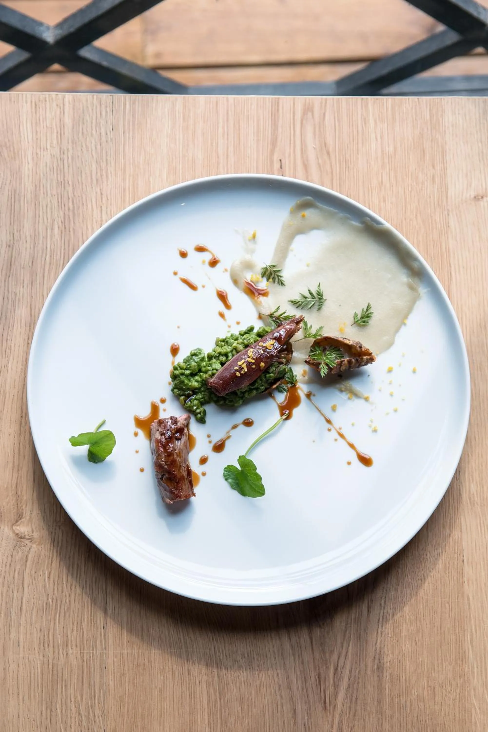 Food close-up in Mustion Linna / Svartå Manor