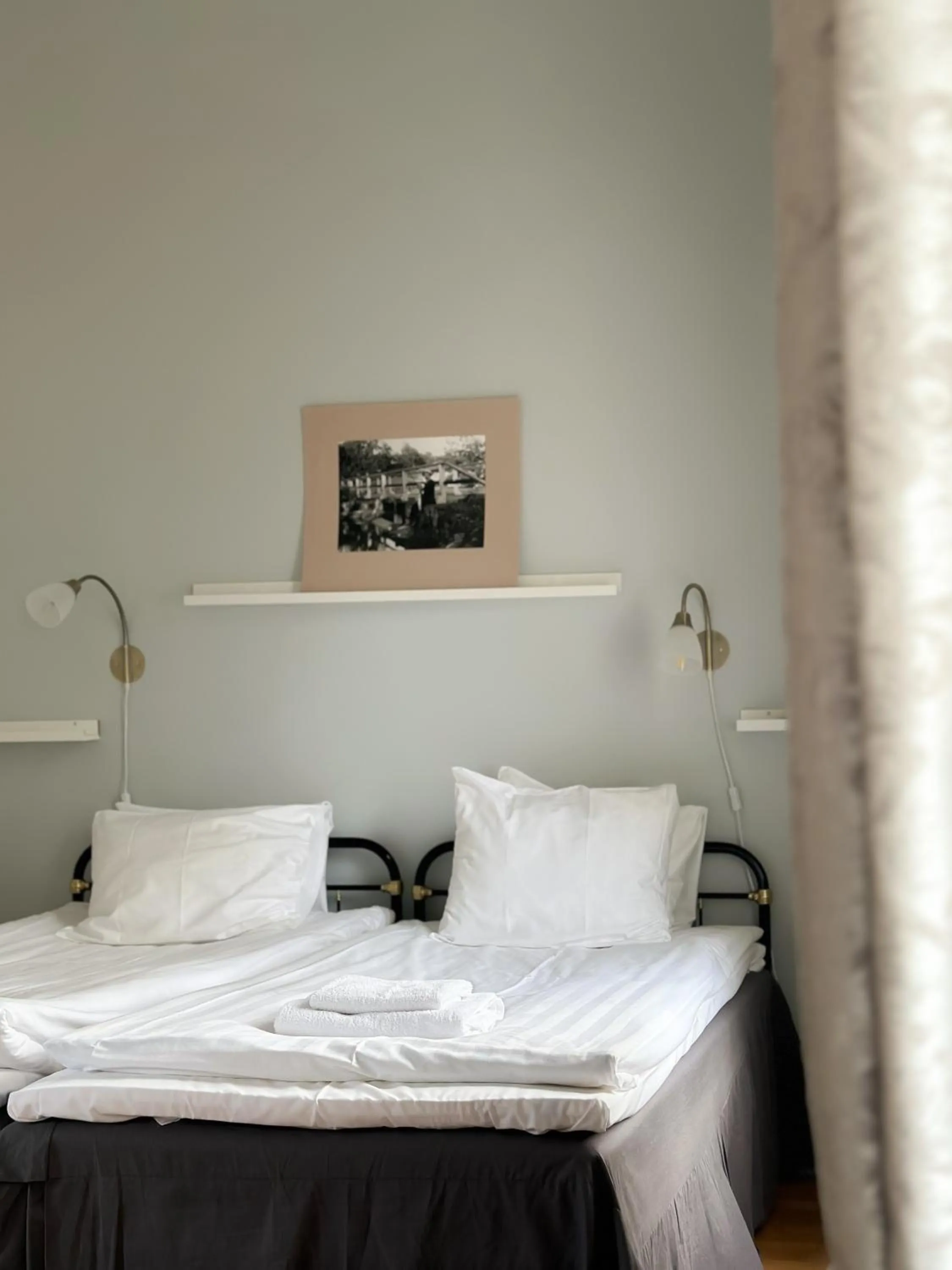 Bed in Mustion Linna / Svartå Manor