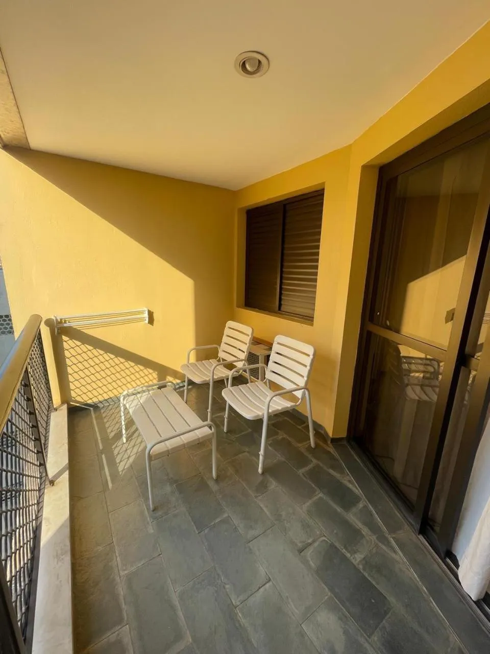 Balcony/Terrace in Park Tower Campinas Residence by Nacional Inn