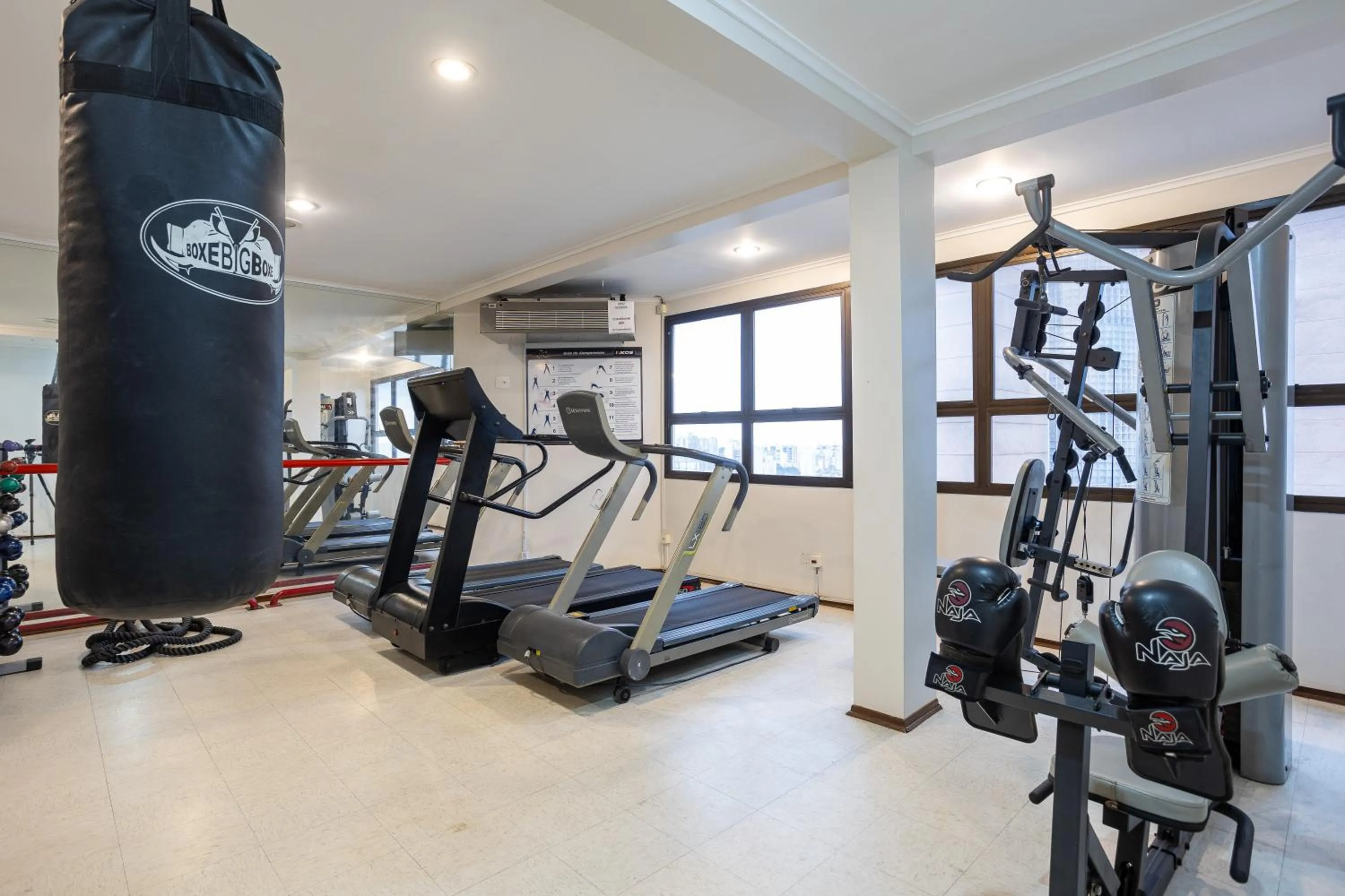 Fitness centre/facilities in Park Tower Campinas Residence by Nacional Inn