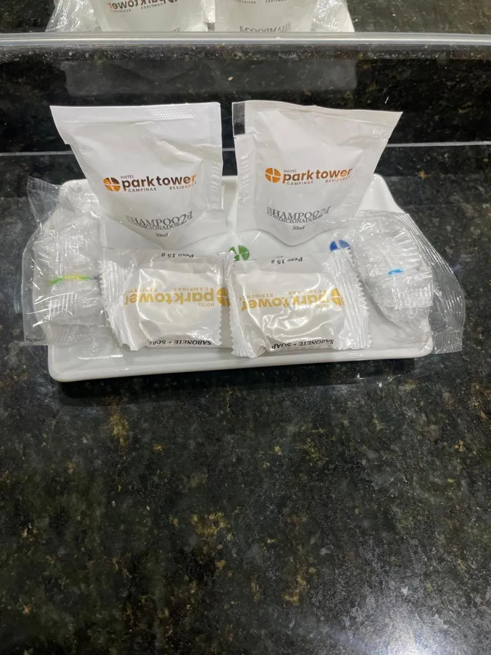 Bathroom in Park Tower Campinas Residence by Nacional Inn