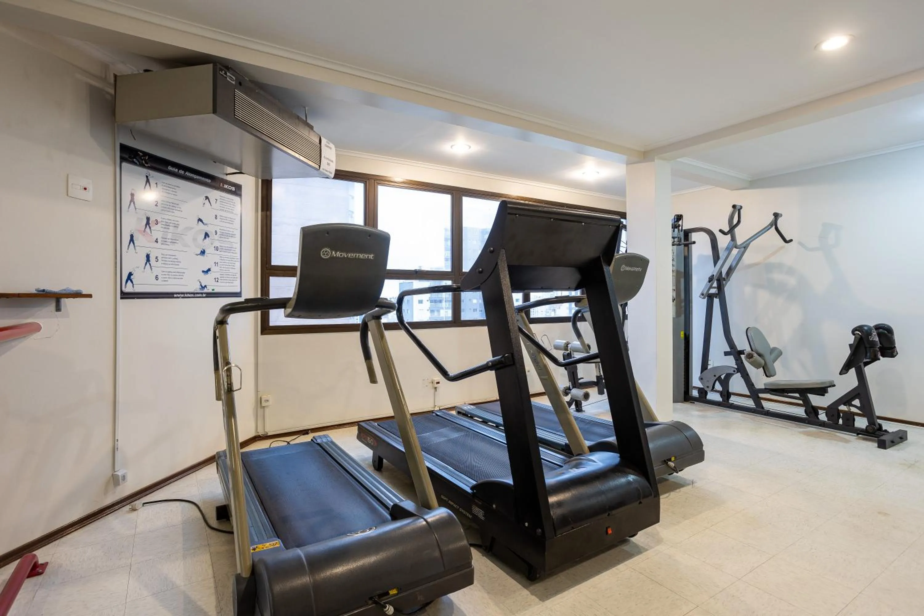 Fitness centre/facilities in Park Tower Campinas Residence by Nacional Inn