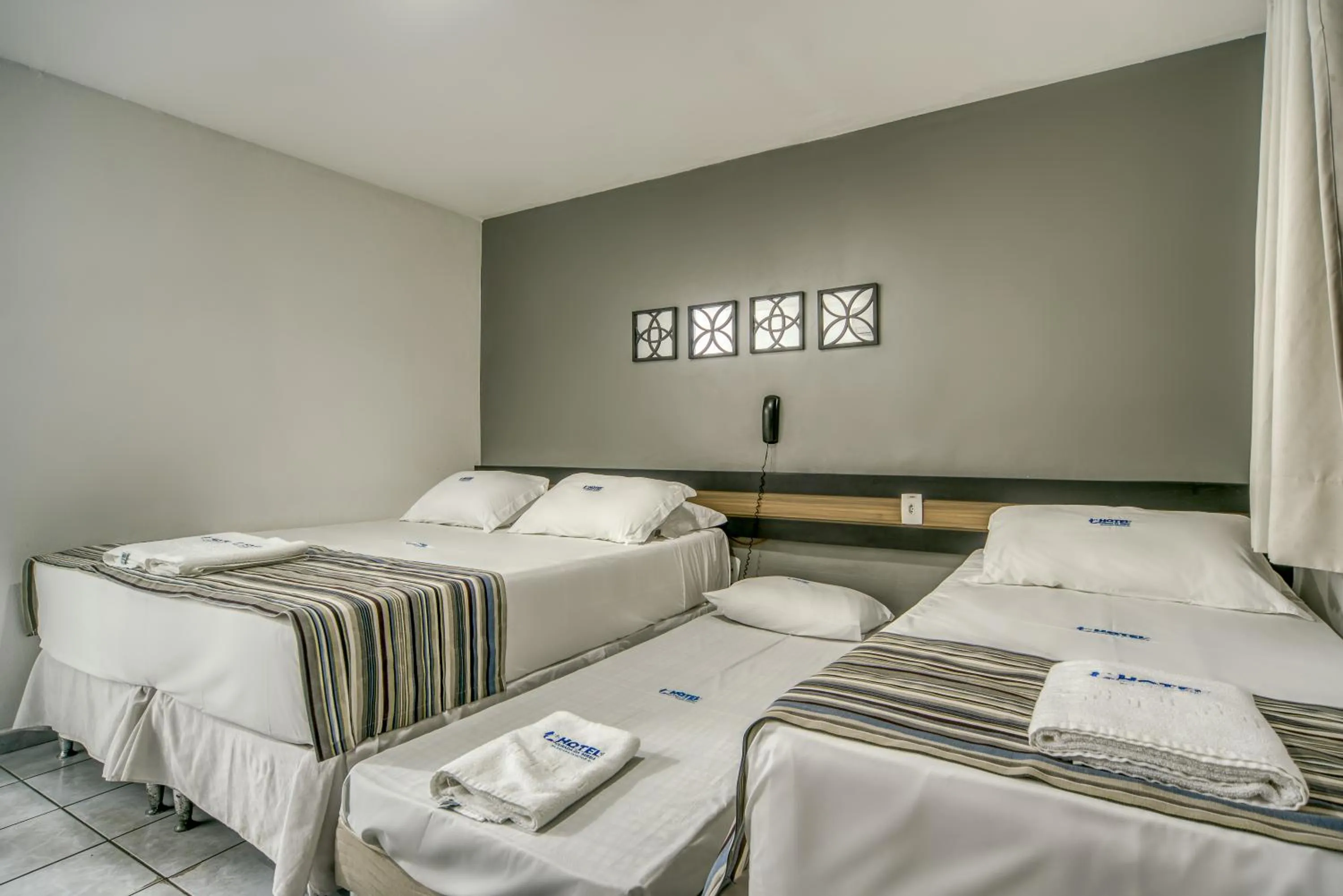 Bed in Hotel Pousada Da Sereia