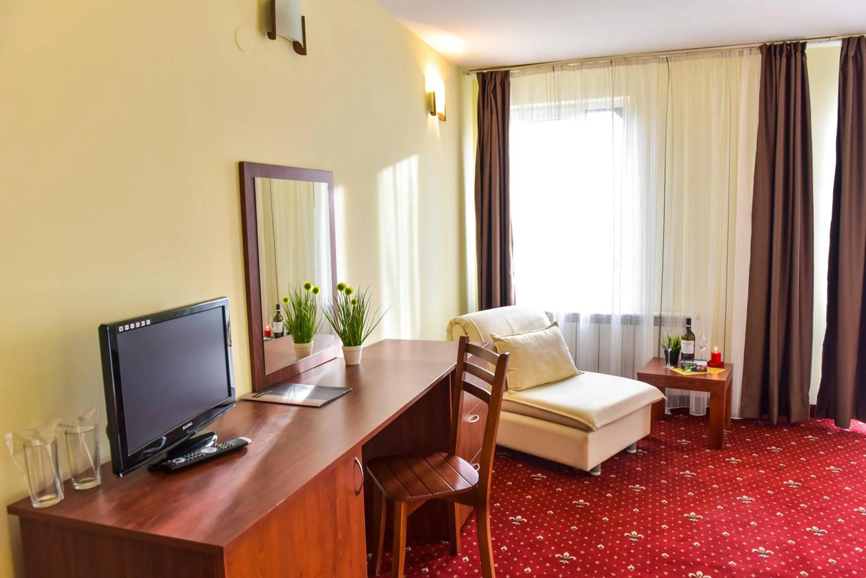 Living room in Hotel Bojur & Bojurland Apartment Complex