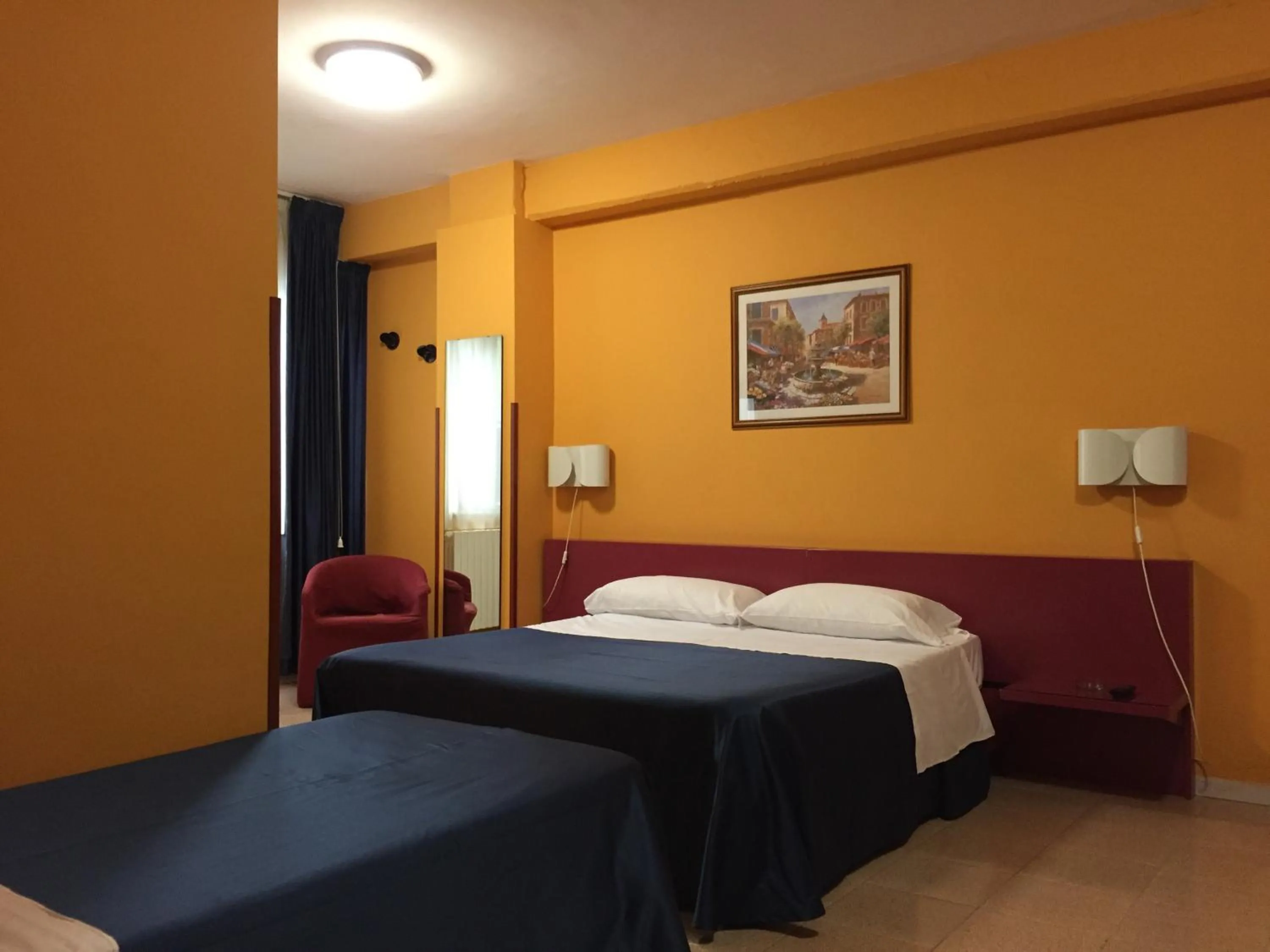 Bed in Cristal Hotel