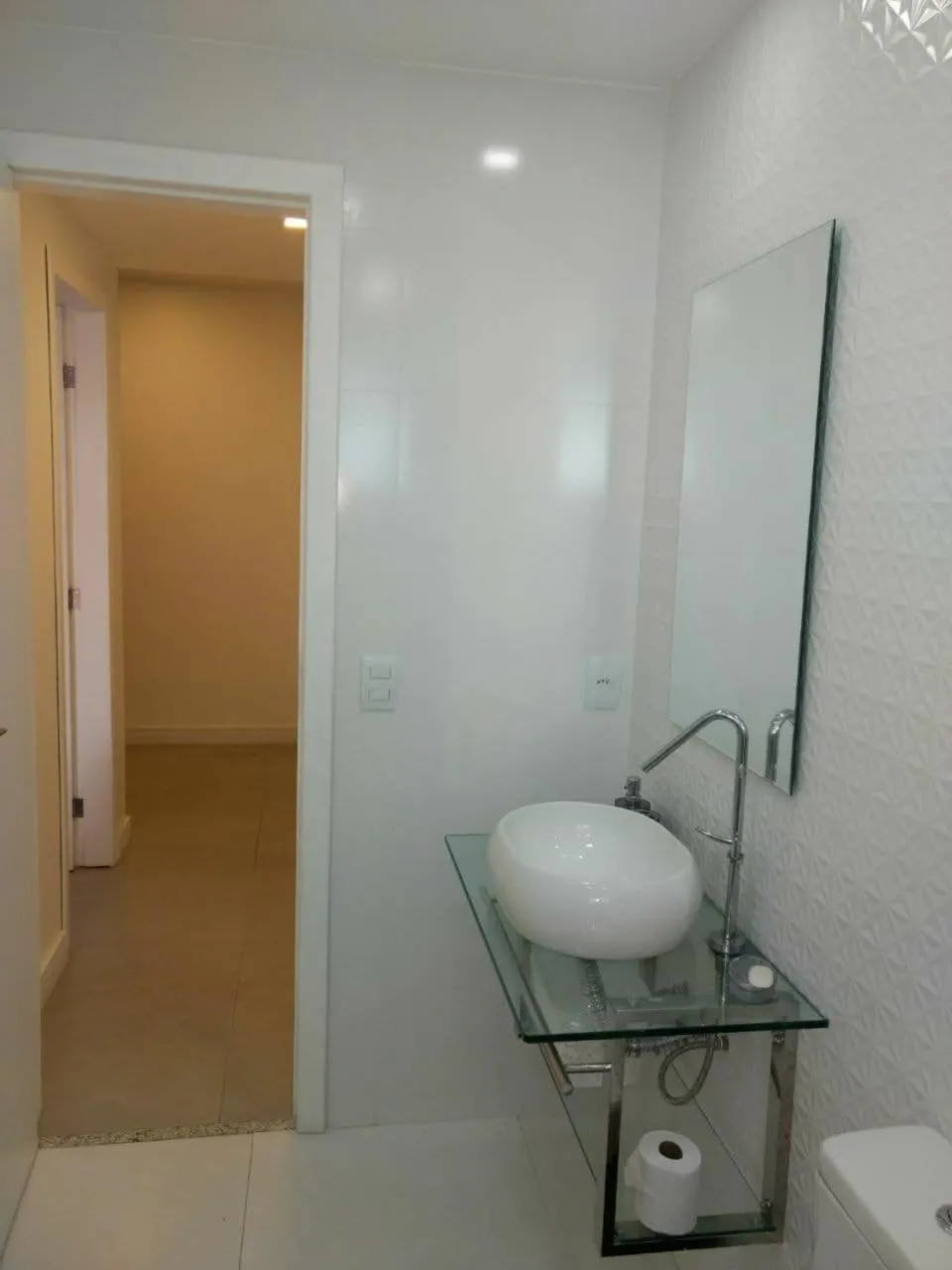 Bathroom in Saquarema Itauna em frente a praia