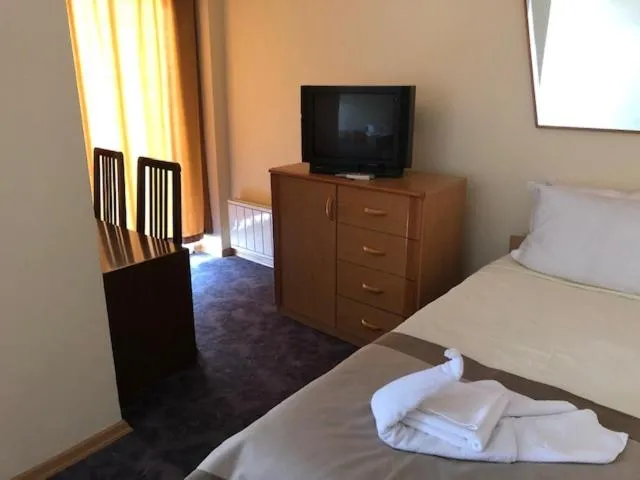 Bed in Hotel Ambasador