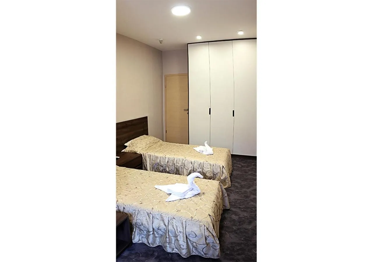 Bed in Hotel Ambasador