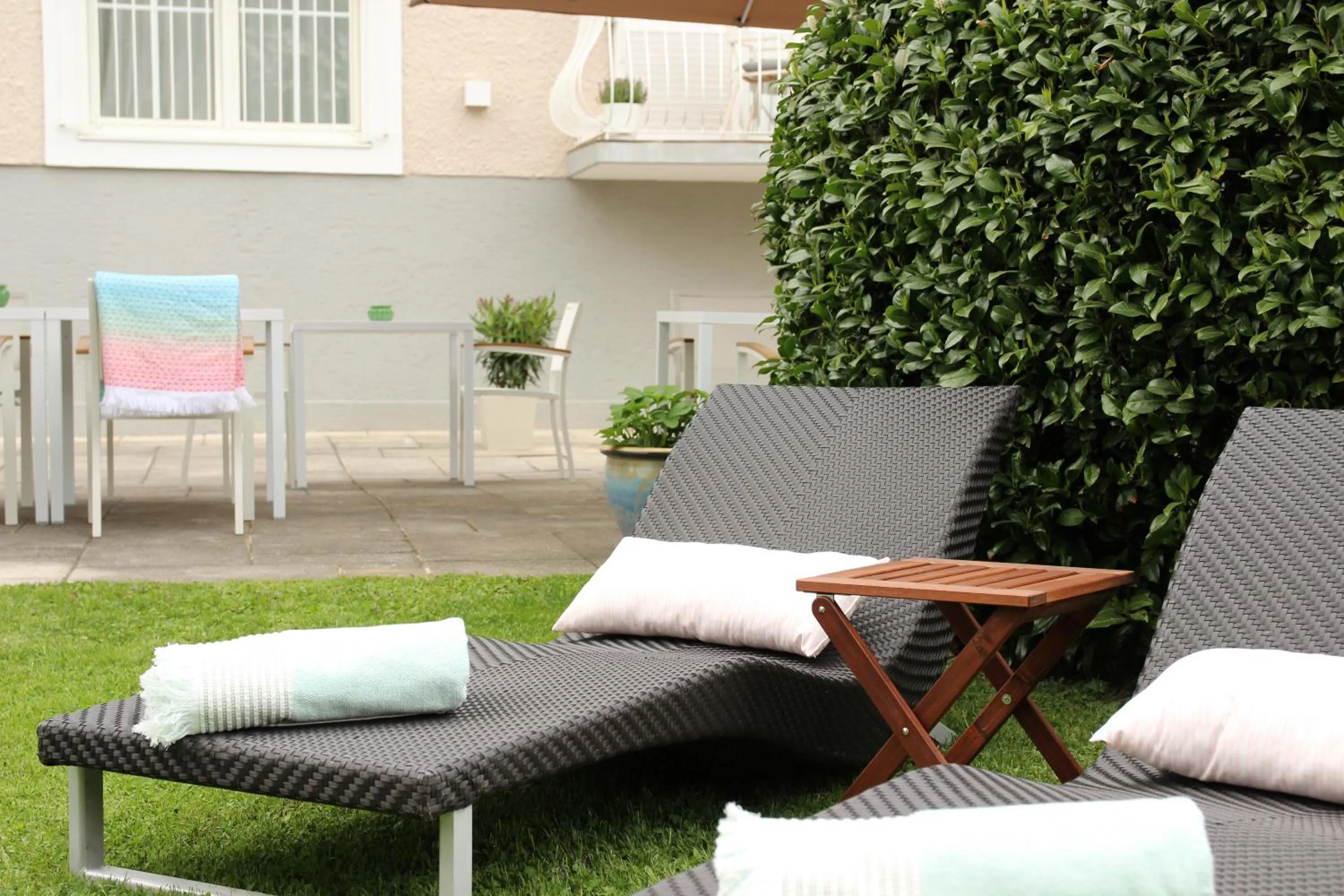 Garden in The Little Guesthouse