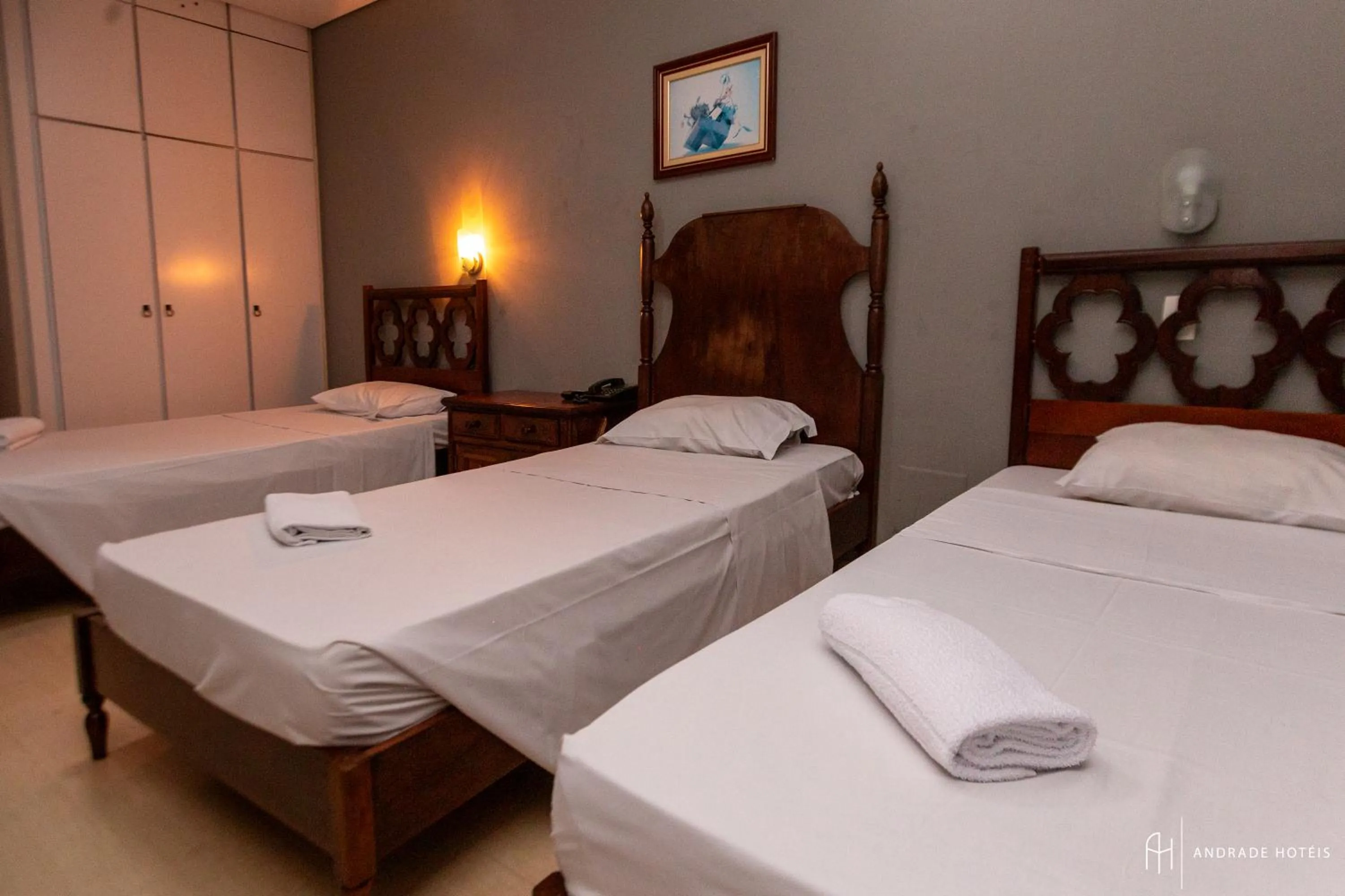 Bedroom, Bed in Rede Andrade Guaíra