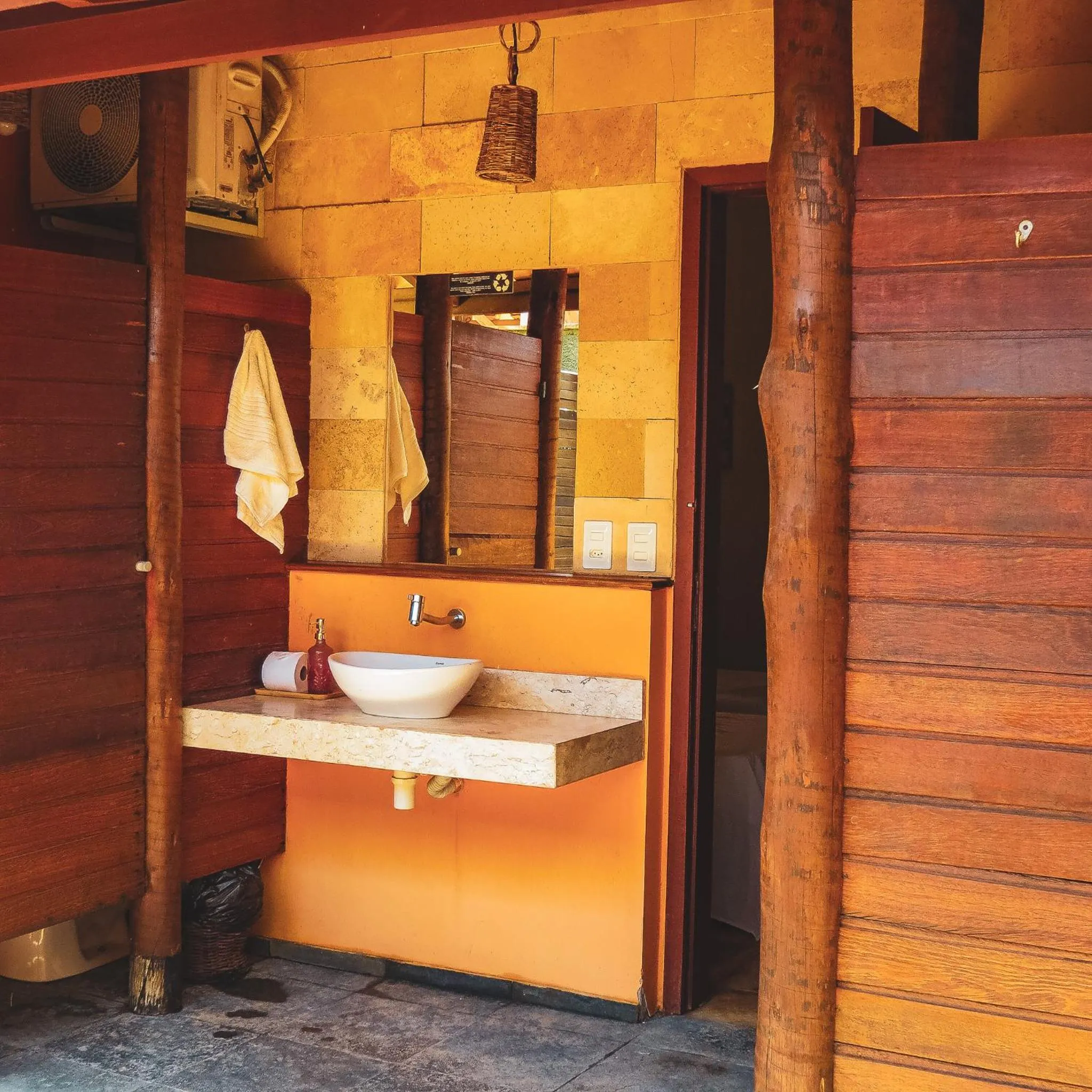 Bathroom in Pousada Meeting Point & KiteSchool