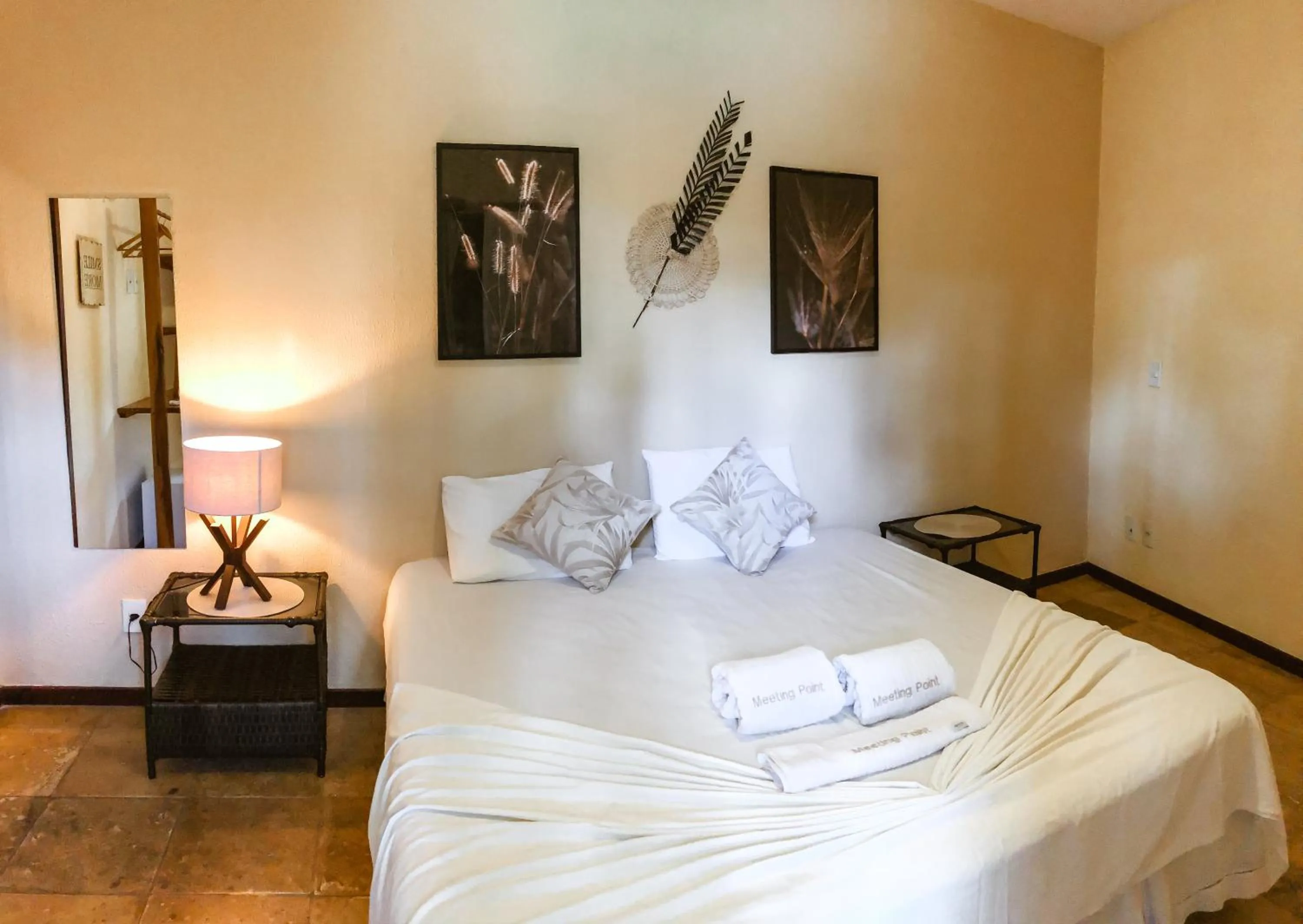 Bed in Pousada Meeting Point & KiteSchool