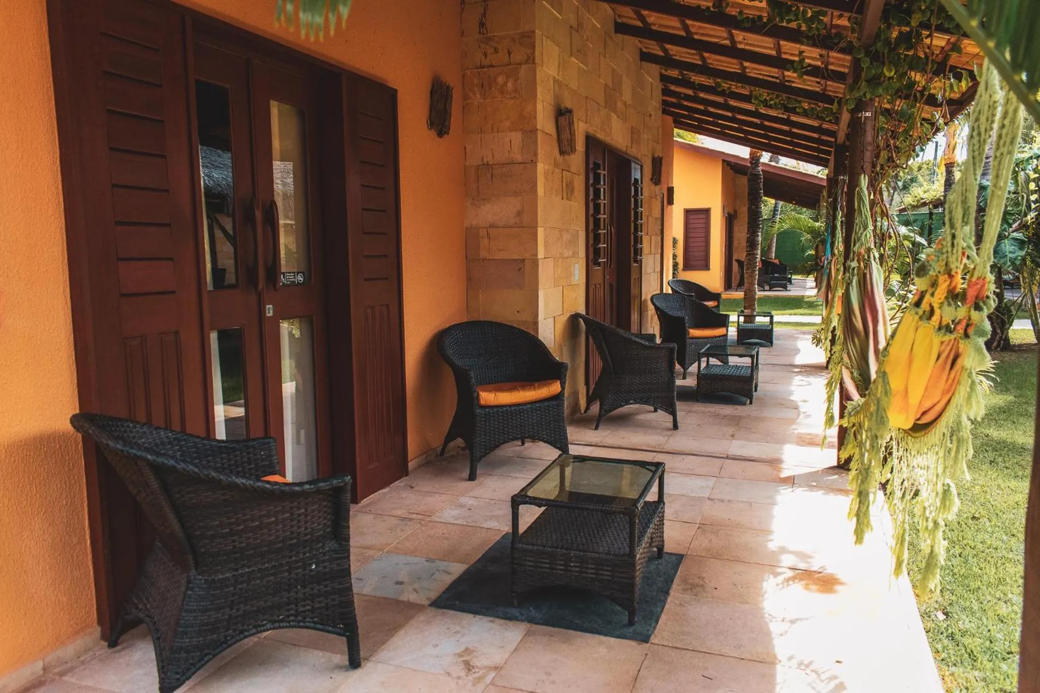 Living room in Pousada Meeting Point & KiteSchool