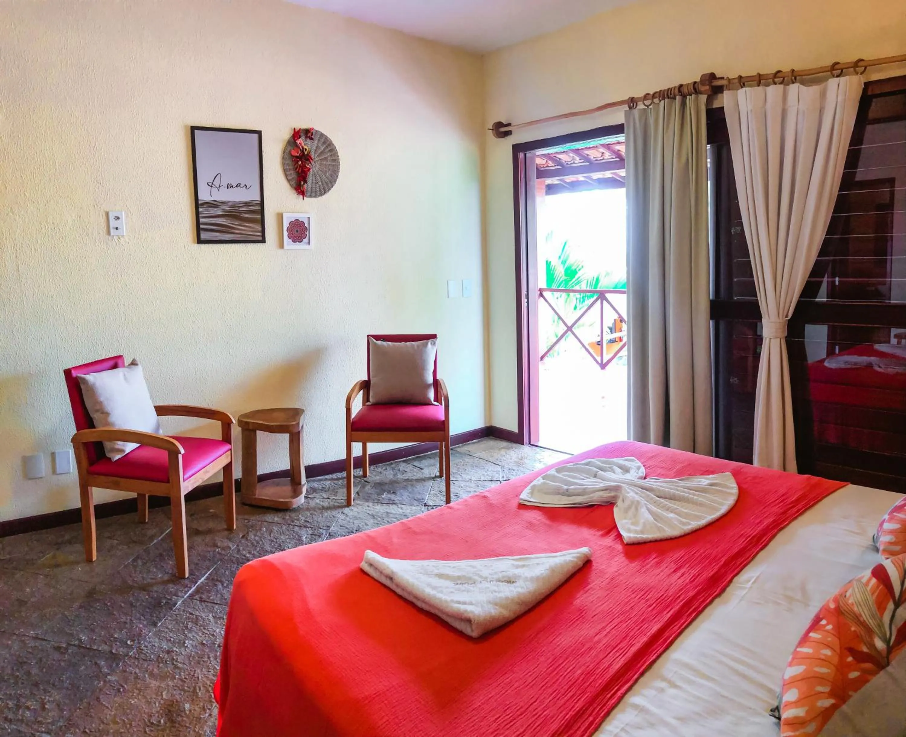 Bed in Pousada Meeting Point & KiteSchool