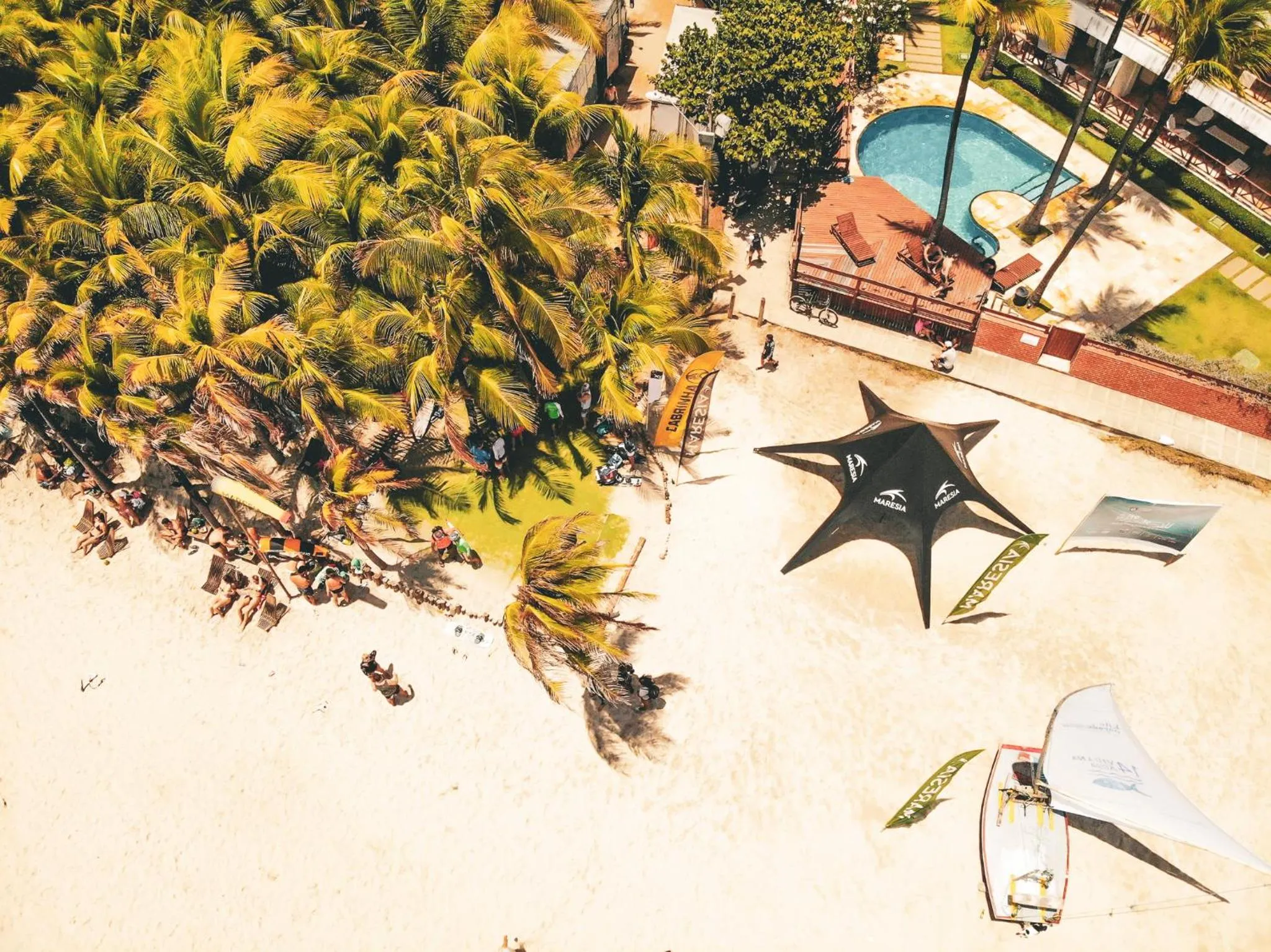 Beach in Pousada Meeting Point & KiteSchool