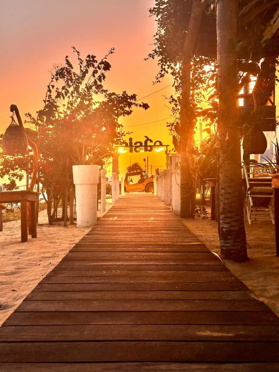 Natural landscape in Pousada Oásis