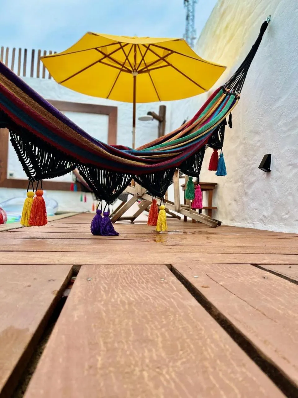 Patio in Pousada Oásis