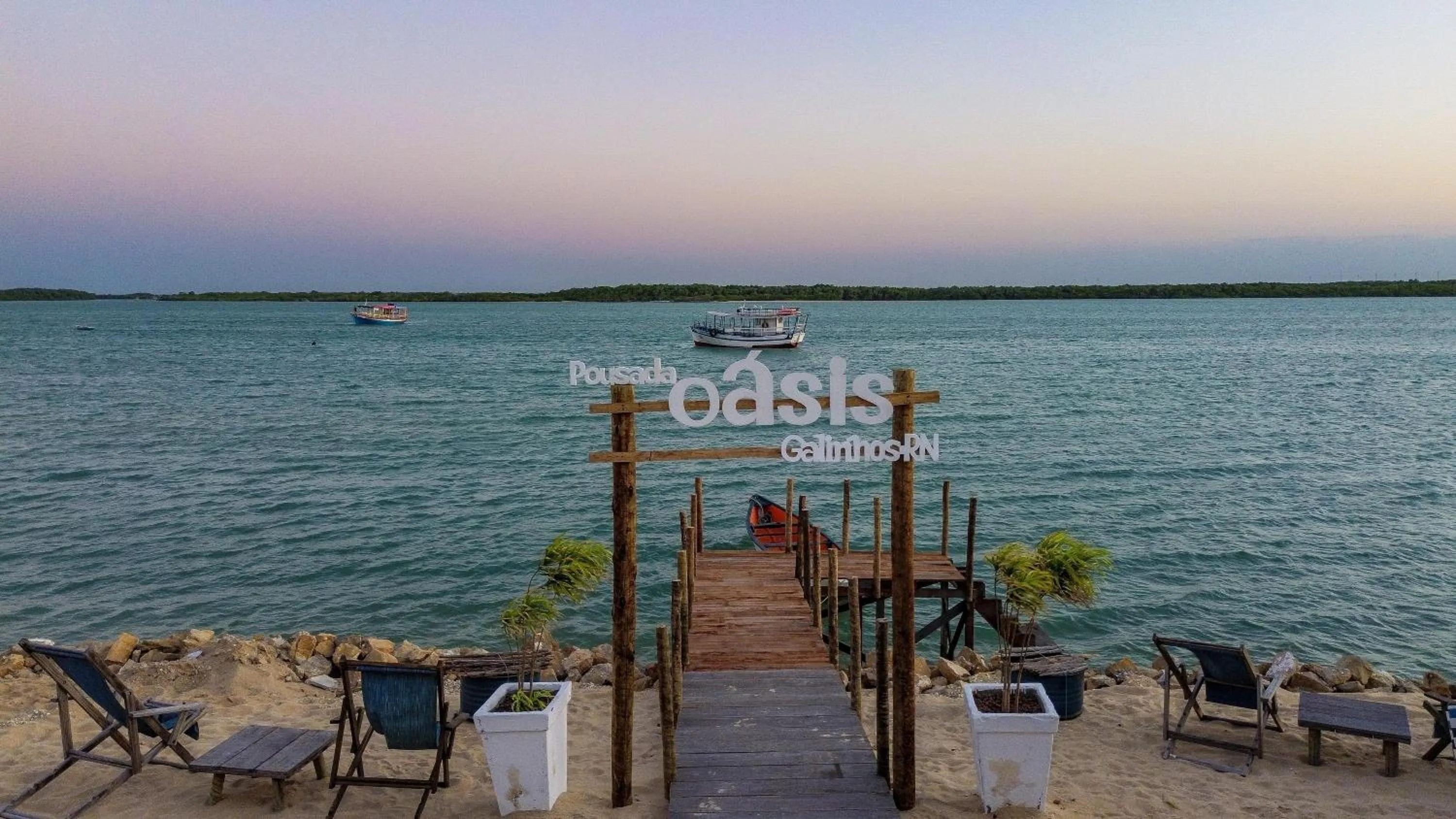 Sea view in Pousada Oásis