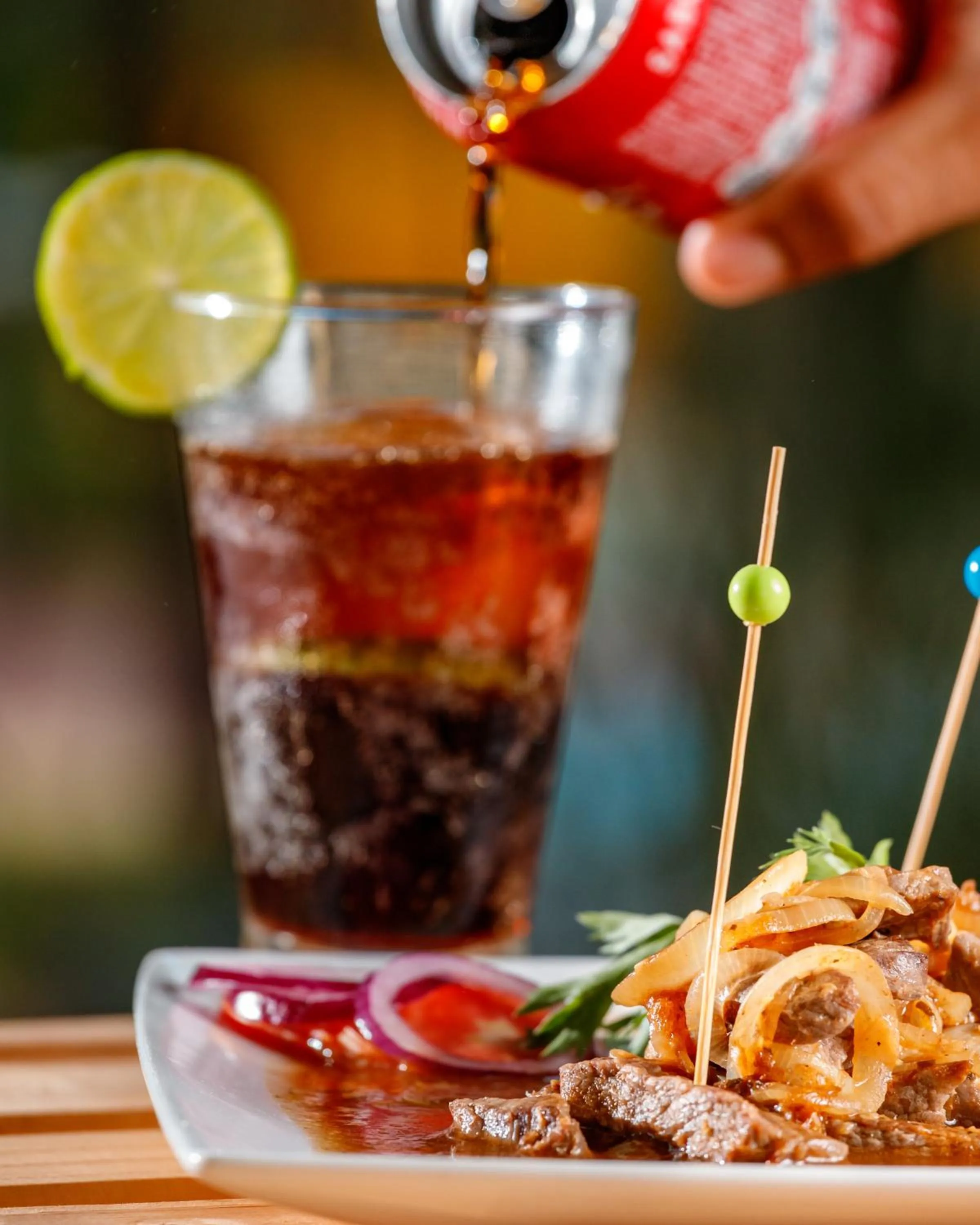 Food and drinks in Pousada Oásis