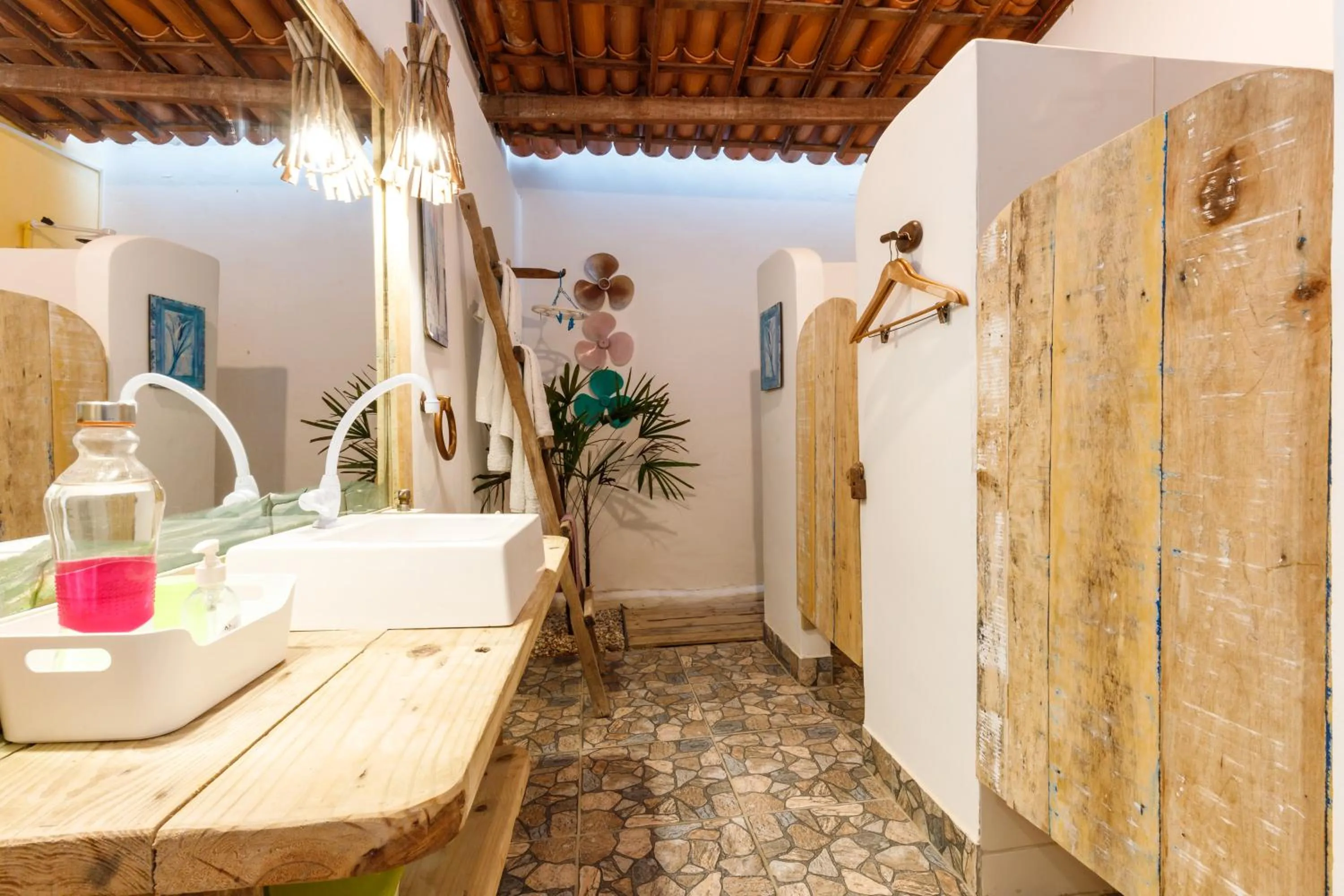 Bathroom in Pousada Oásis