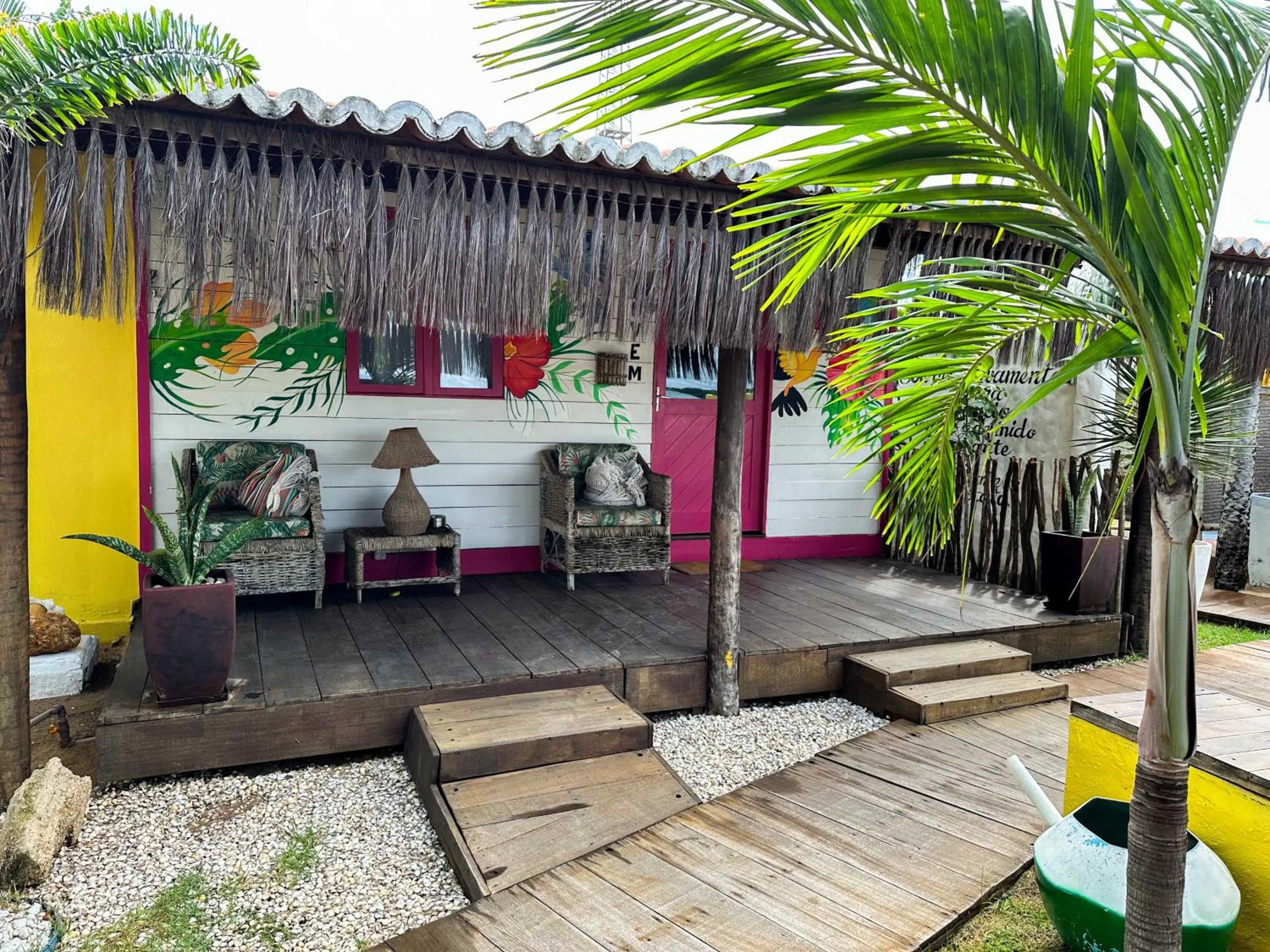 Facade/entrance in Pousada Oásis