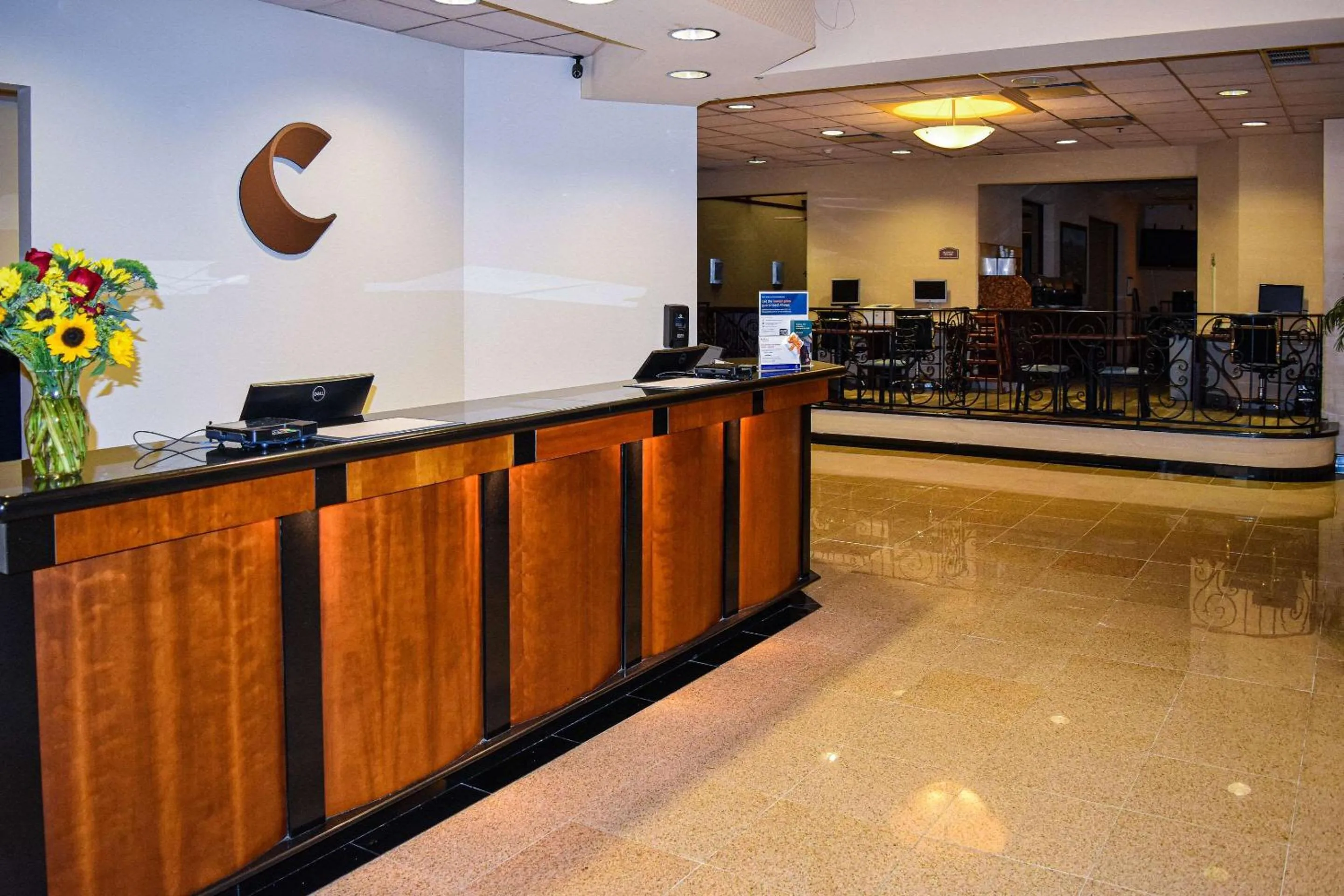 Lobby or reception in Comfort Inn & Suites Downtown Tacoma