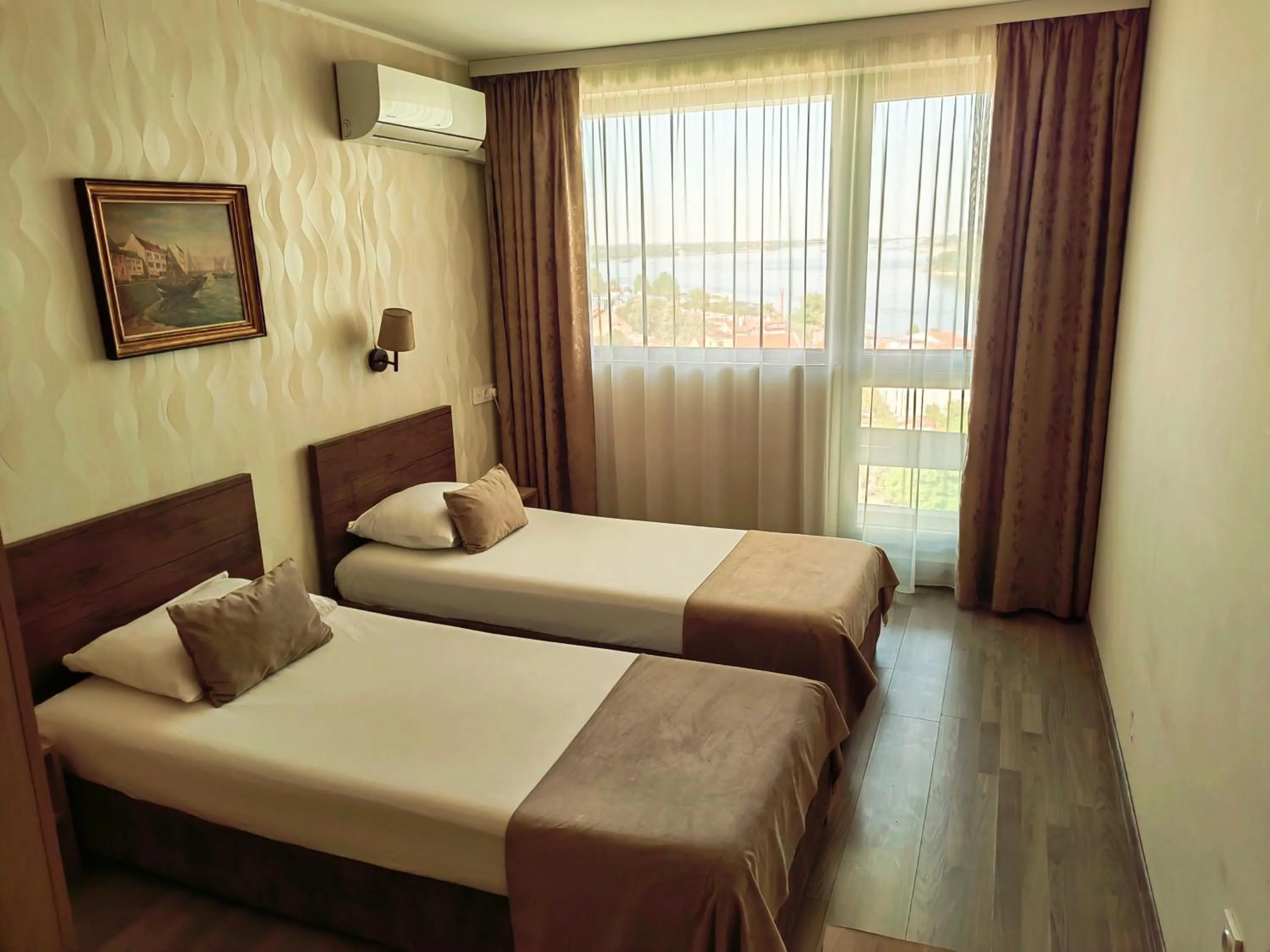 Bed in Rovno Hotel
