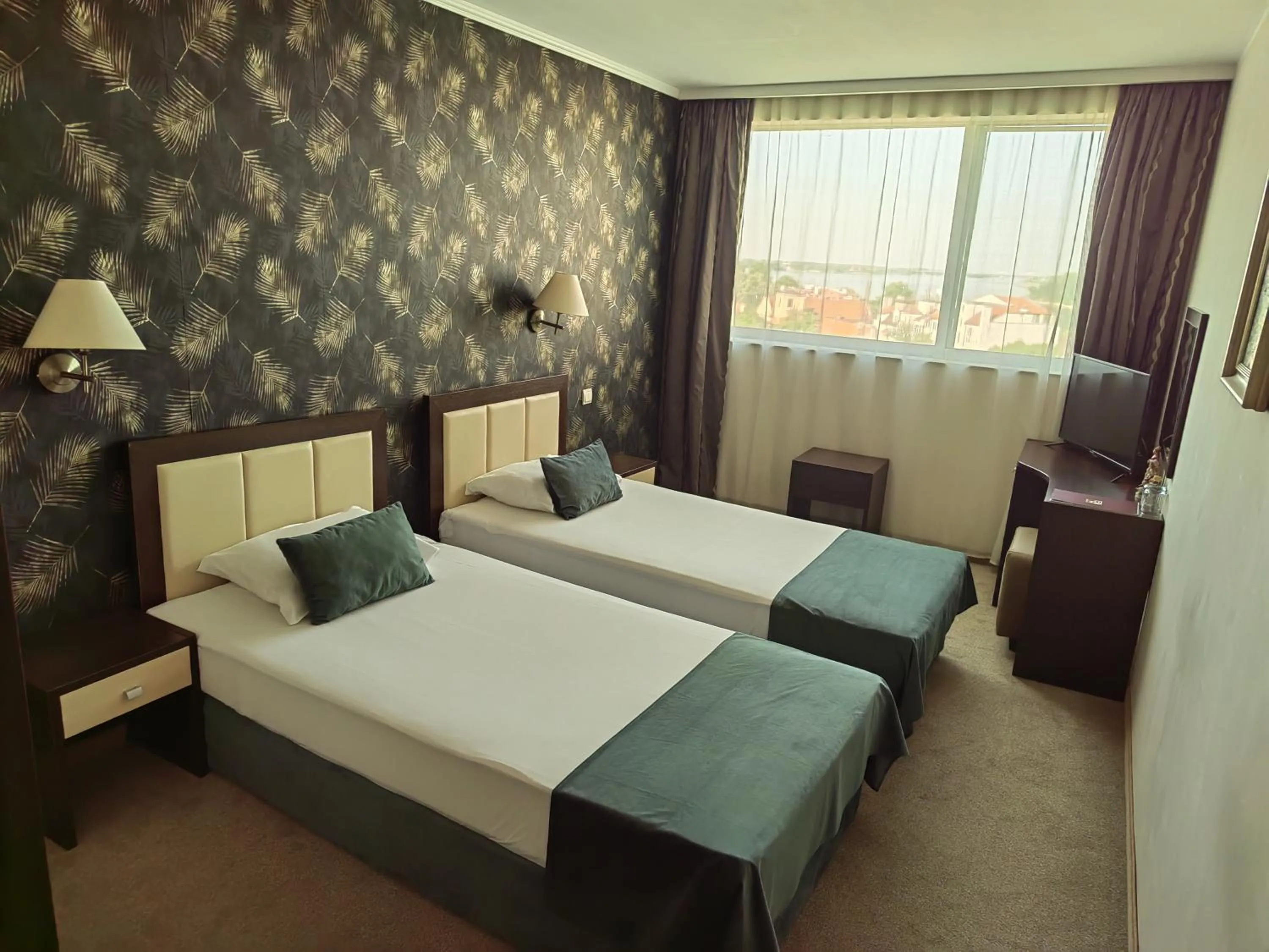 Bed in Rovno Hotel